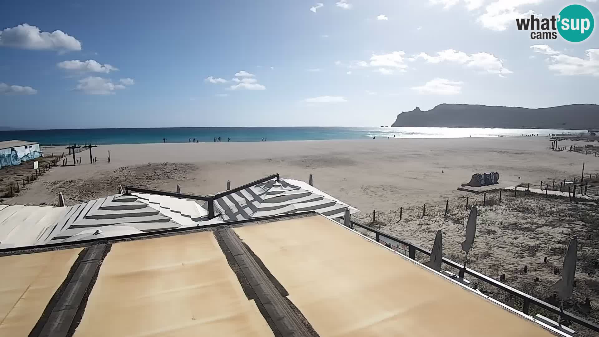Webcam plage de Poetto | Cagliari | Sardaigne