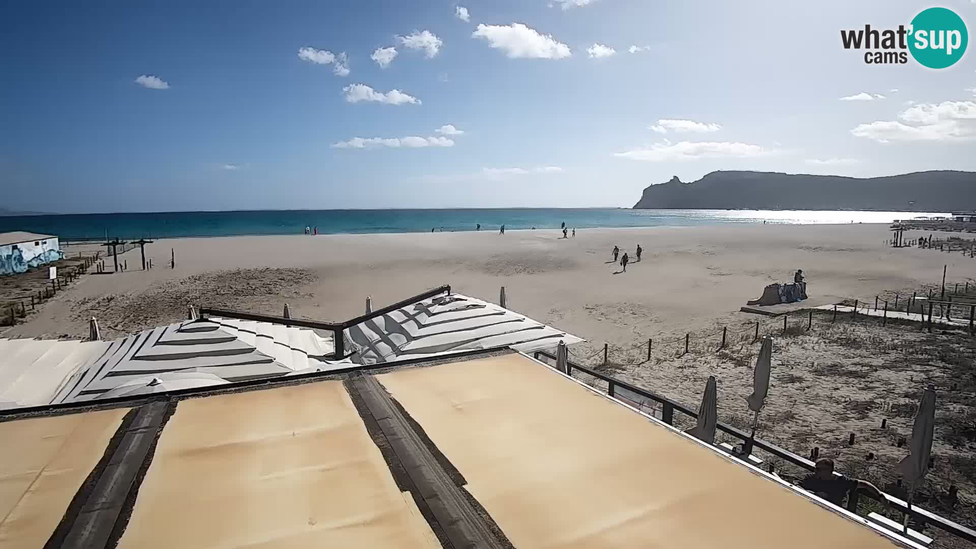 Webcam spiaggia del Poetto | Cagliari | Sardegna