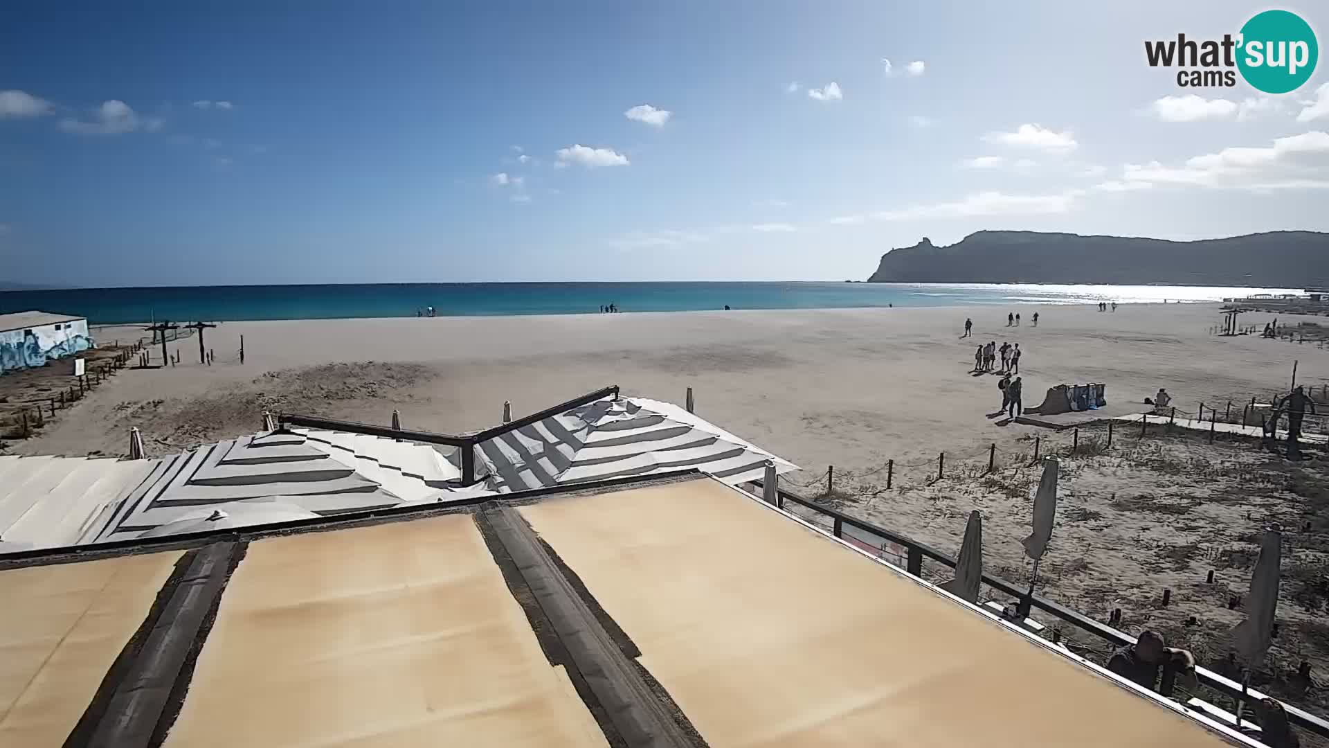 Webcam plage de Poetto | Cagliari | Sardaigne
