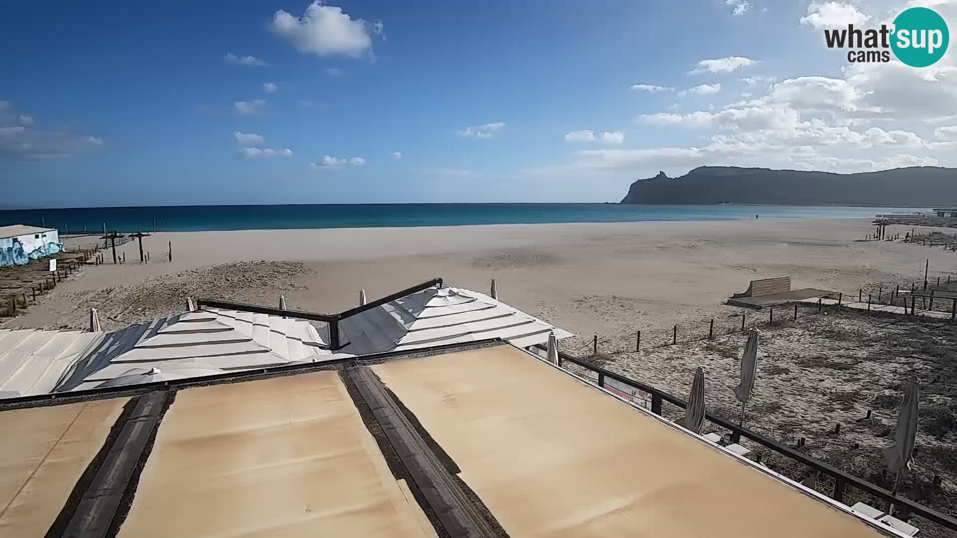 Poetto Strand Webcam | Cagliari | Sardinien