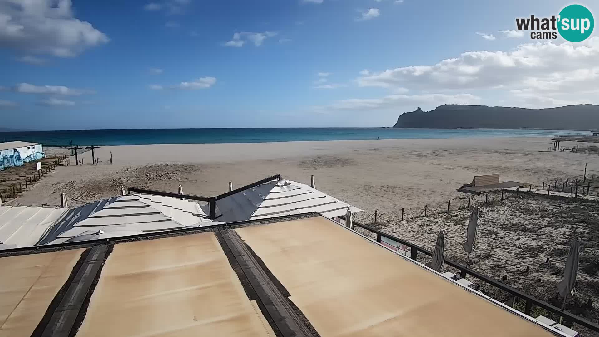 Poetto beach webcam | Cagliari | Sardinia