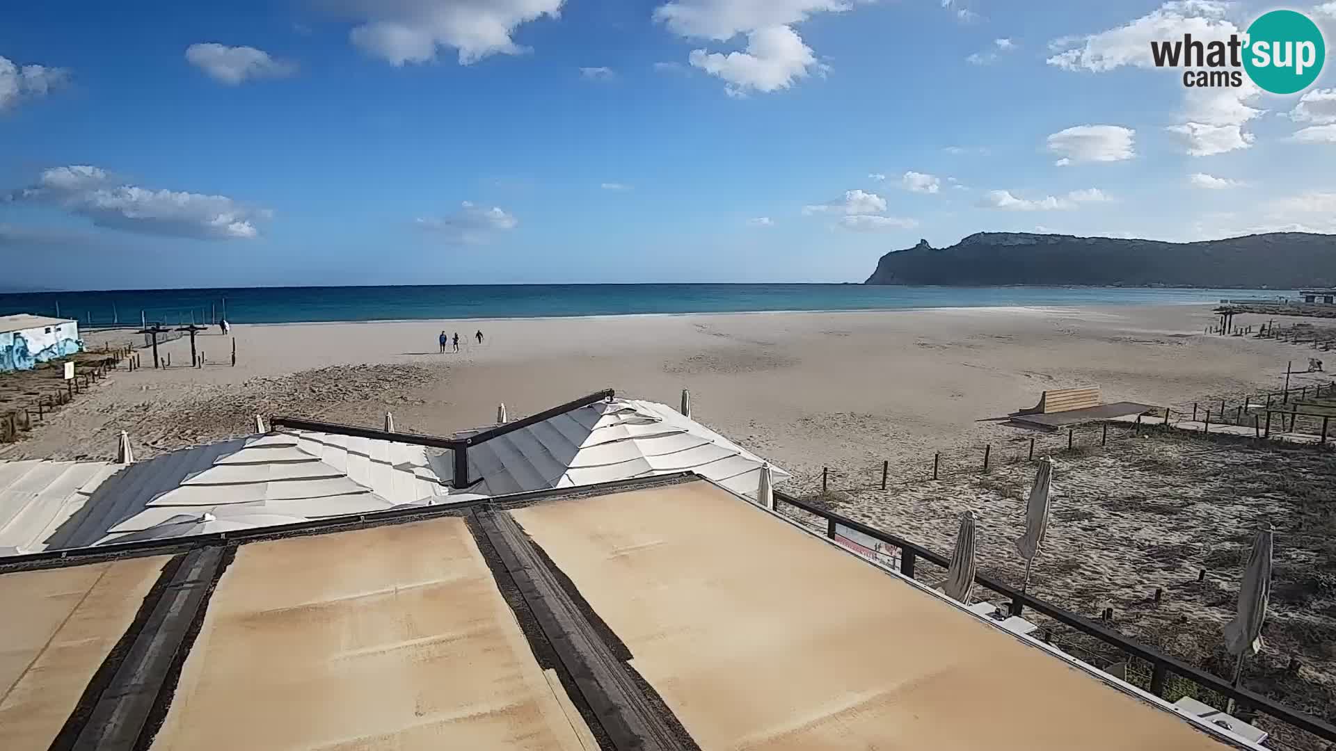 Poetto beach webcam | Cagliari | Sardinija