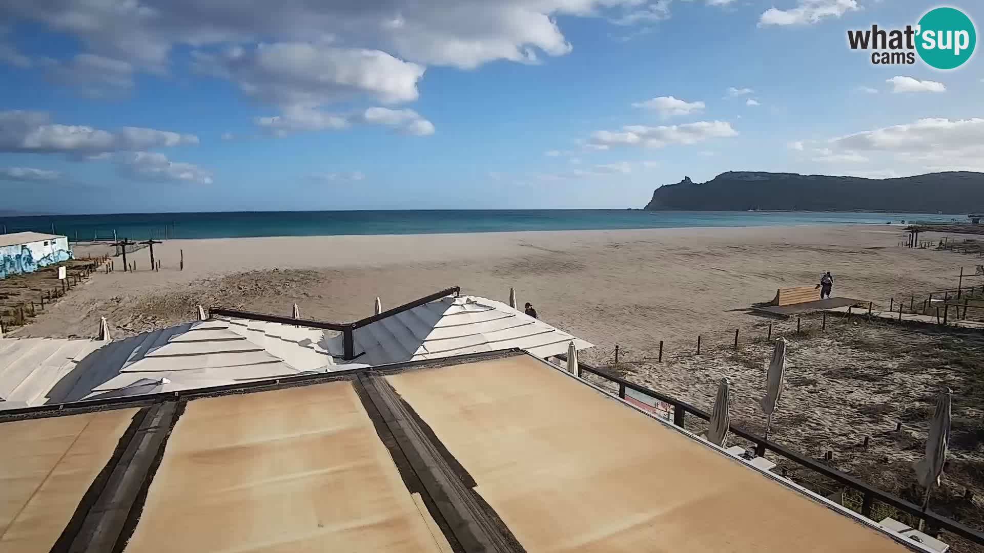 Webcam plage de Poetto | Cagliari | Sardaigne