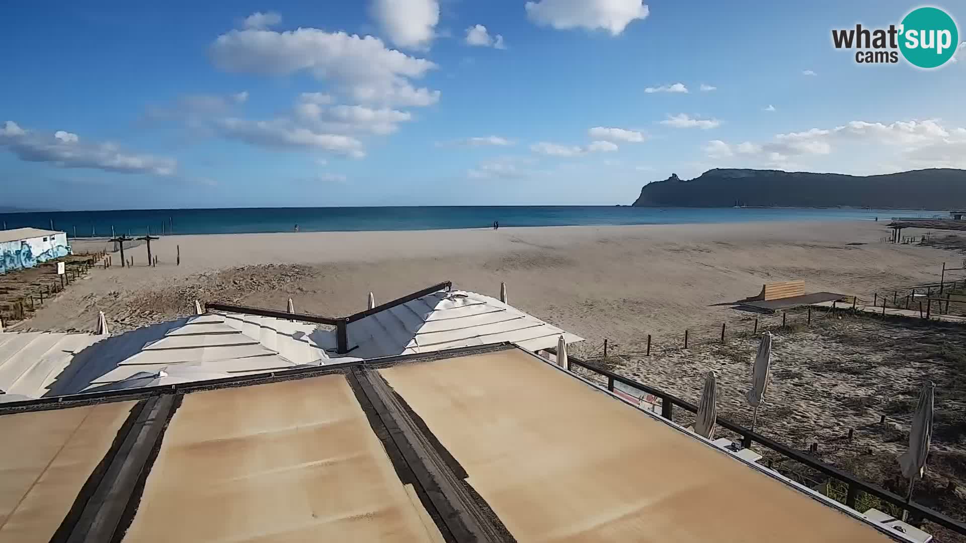 Webcam spiaggia del Poetto | Cagliari | Sardegna