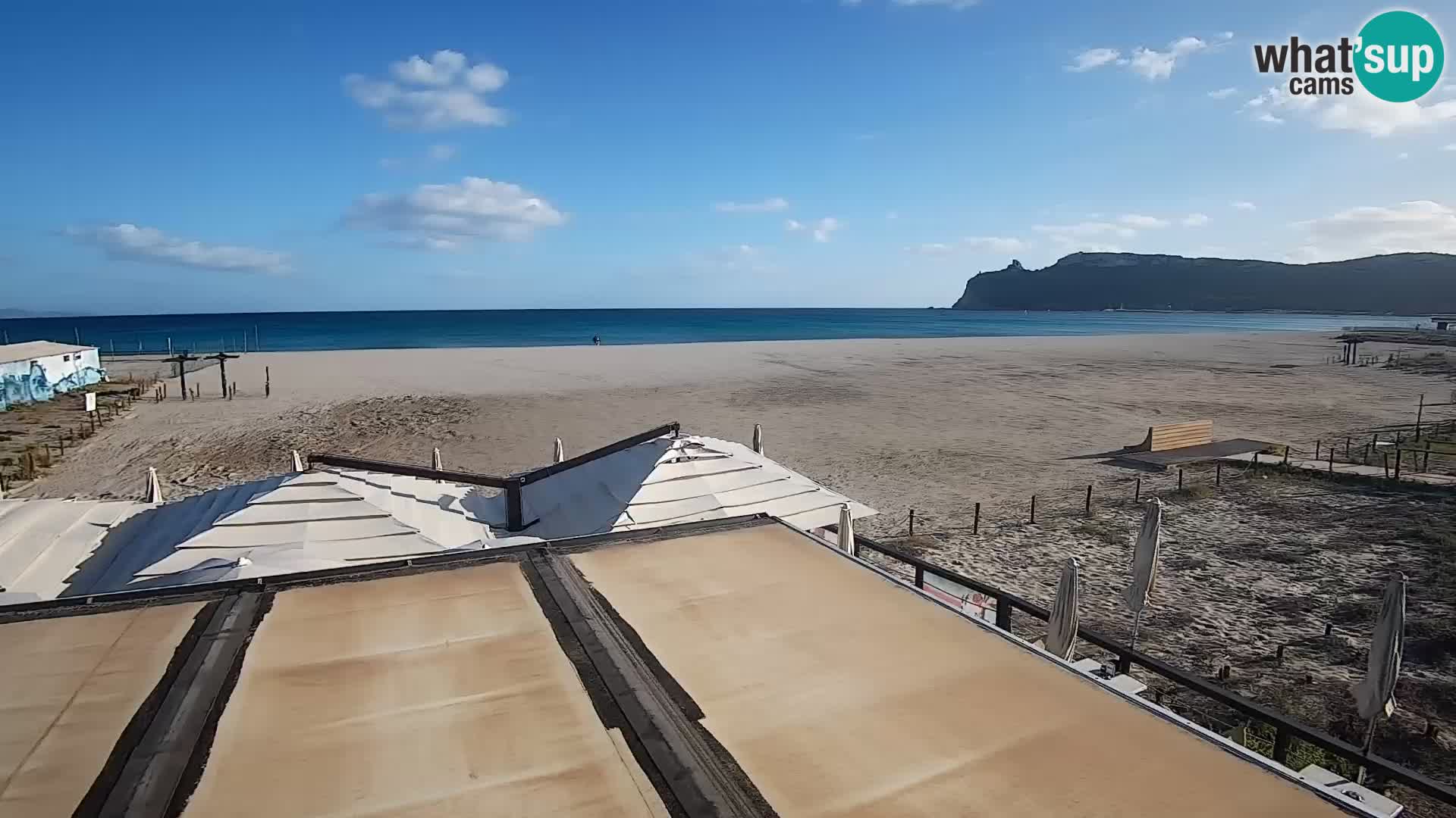 Poetto beach webcam | Cagliari | Sardinia