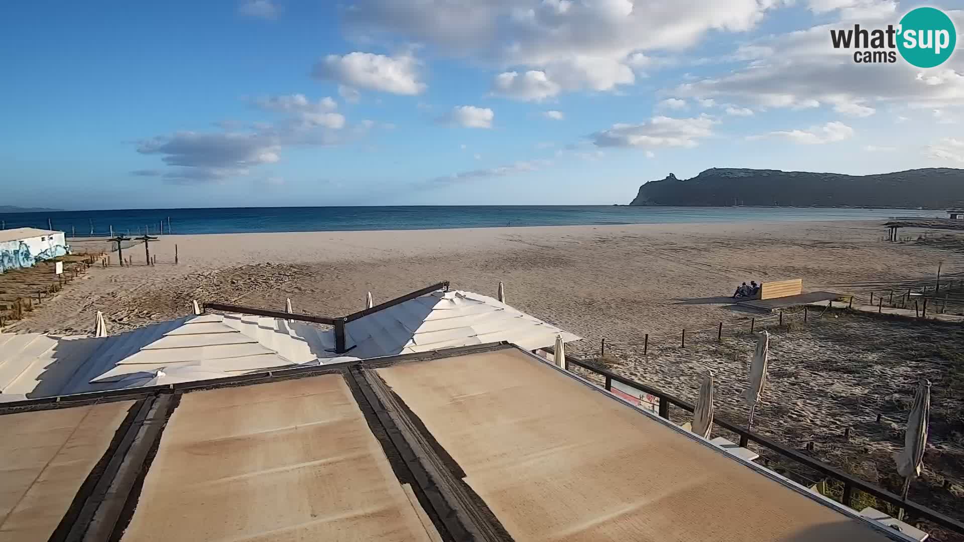Poetto beach webcam | Cagliari | Sardinia