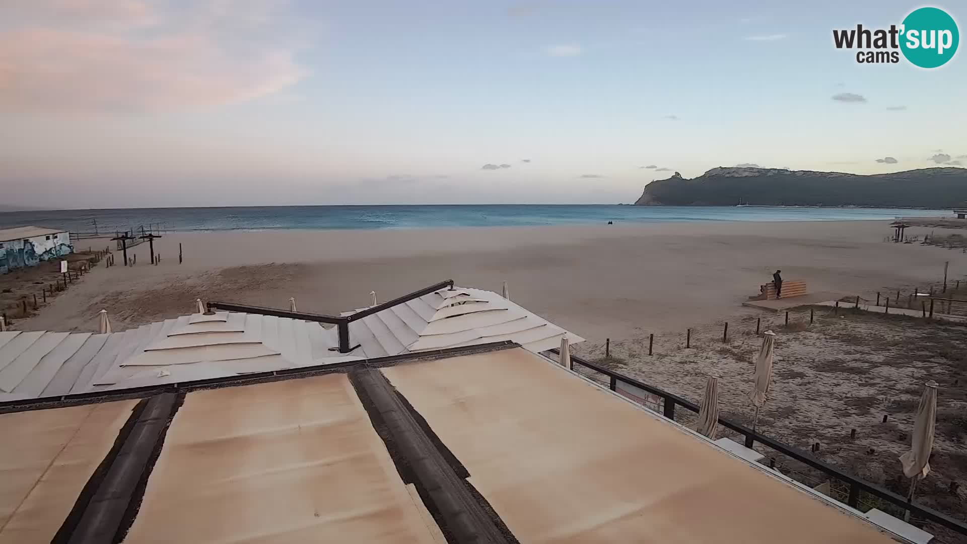 Poetto beach webcam | Cagliari | Sardinija