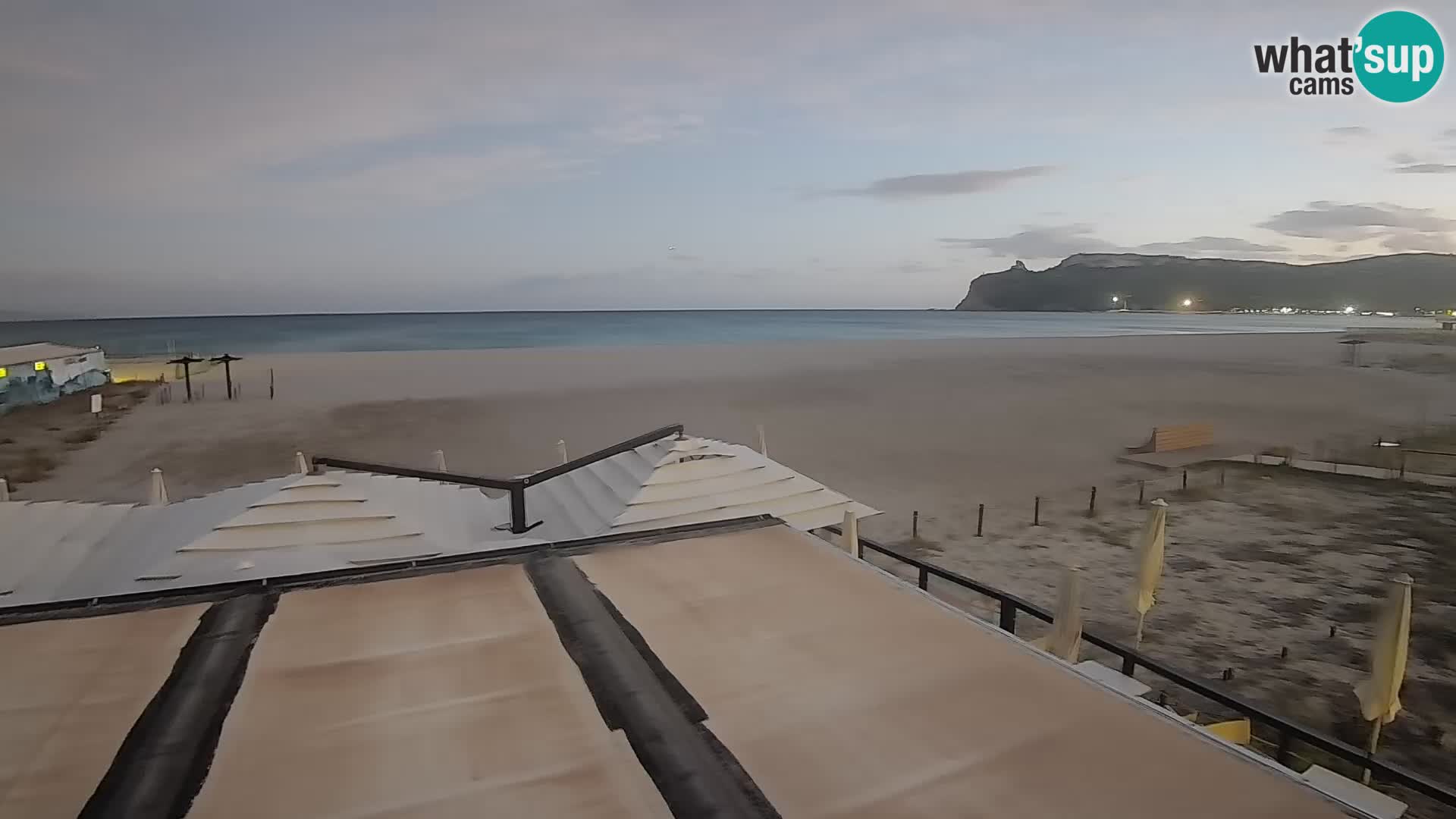 Poetto beach webcam | Cagliari | Sardinija
