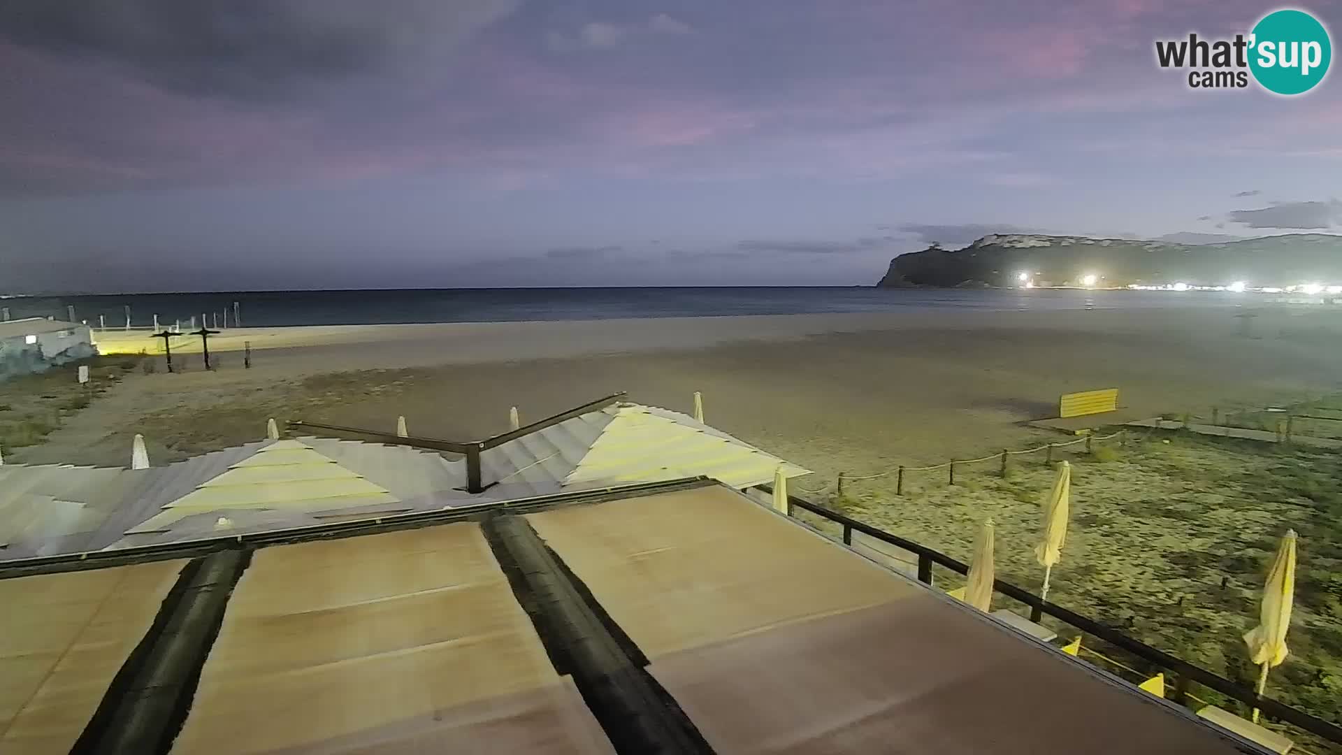Poetto Strand Webcam | Cagliari | Sardinien
