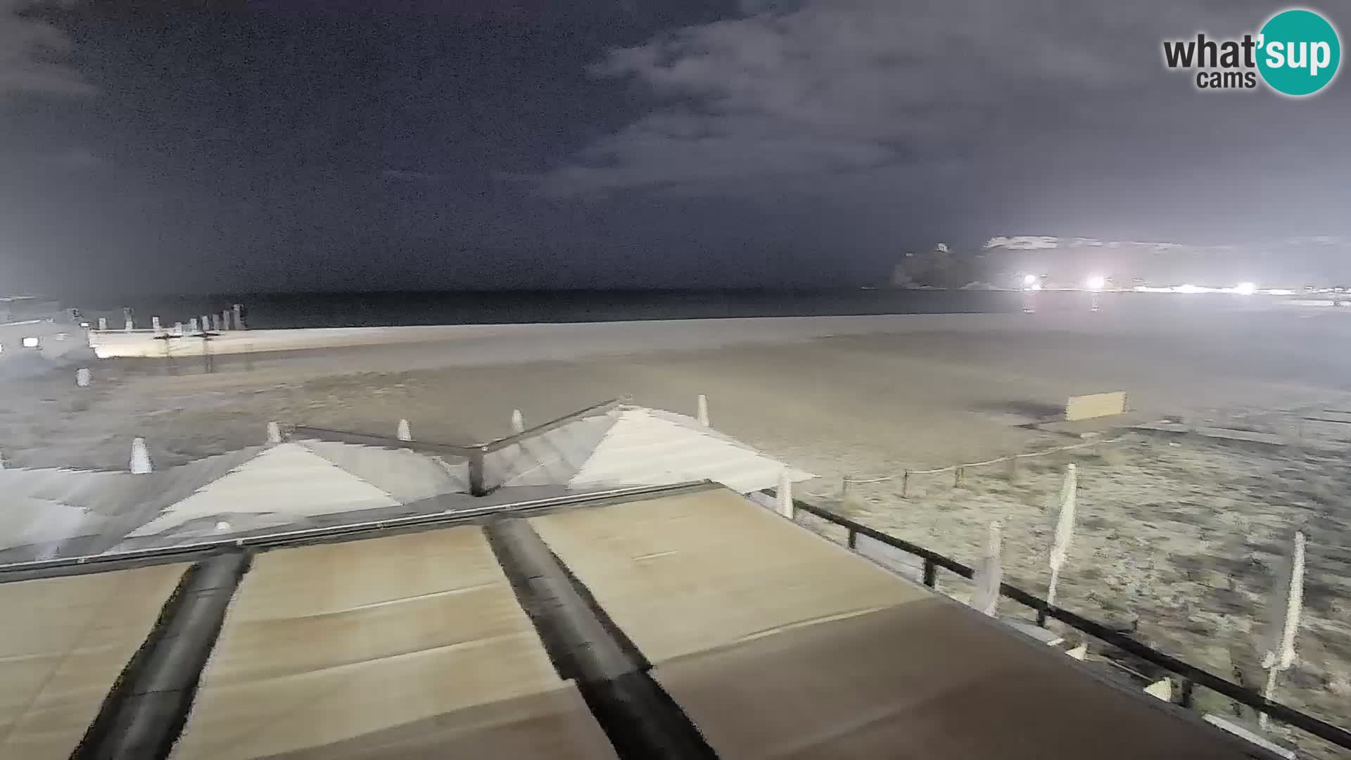Poetto beach webcam | Cagliari | Sardinia