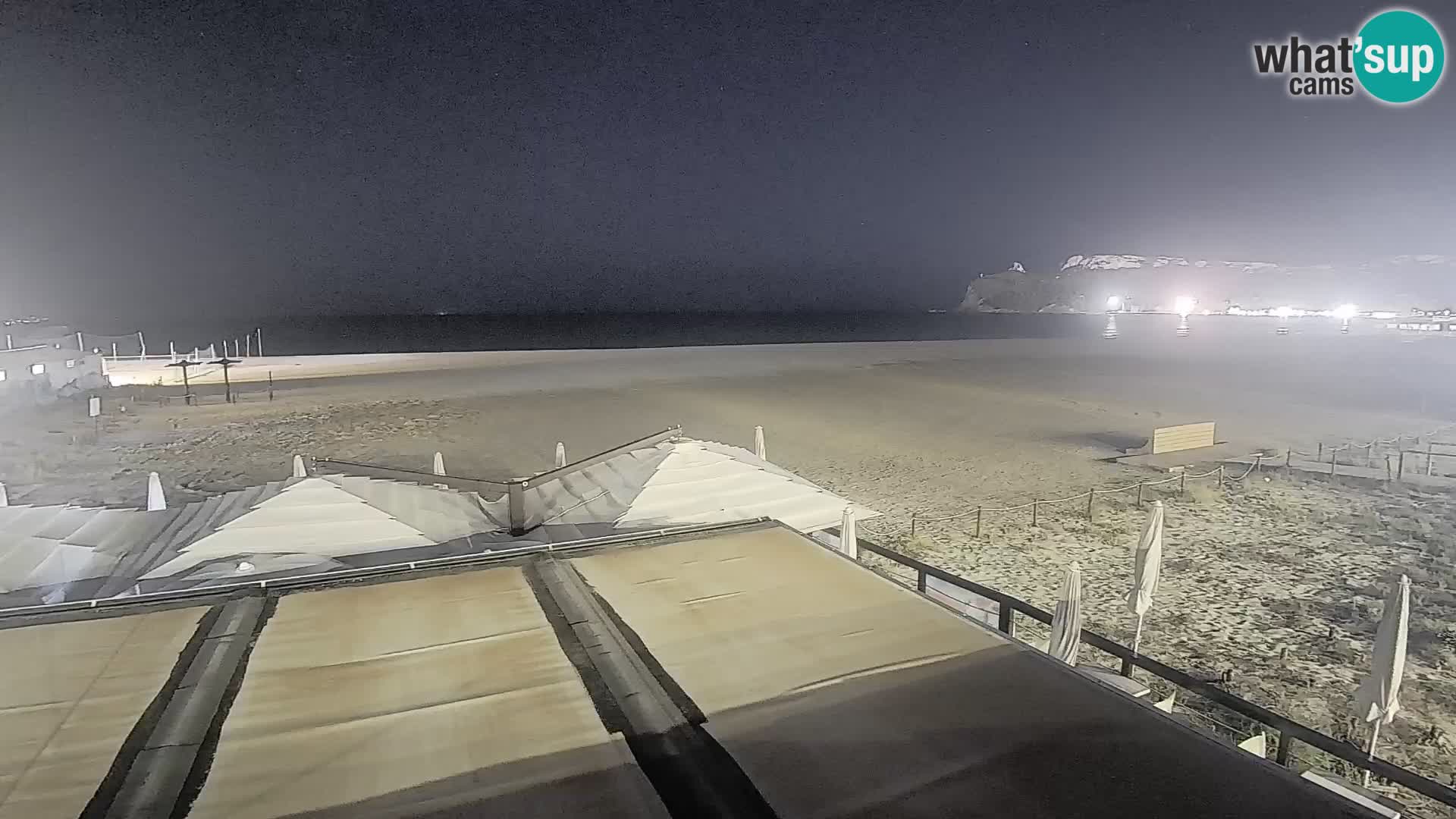 Webcam spiaggia del Poetto | Cagliari | Sardegna