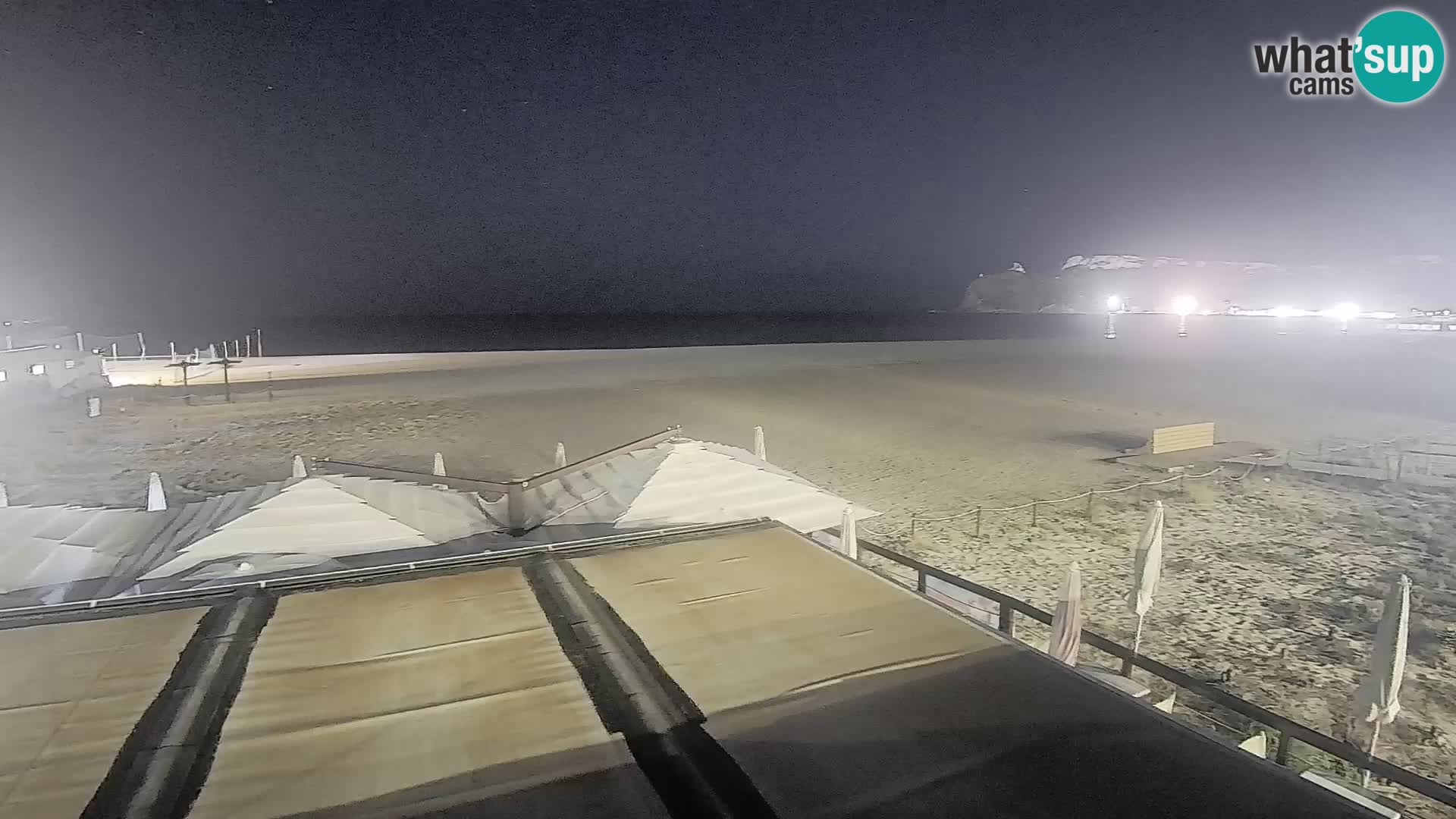 Webcam plage de Poetto | Cagliari | Sardaigne