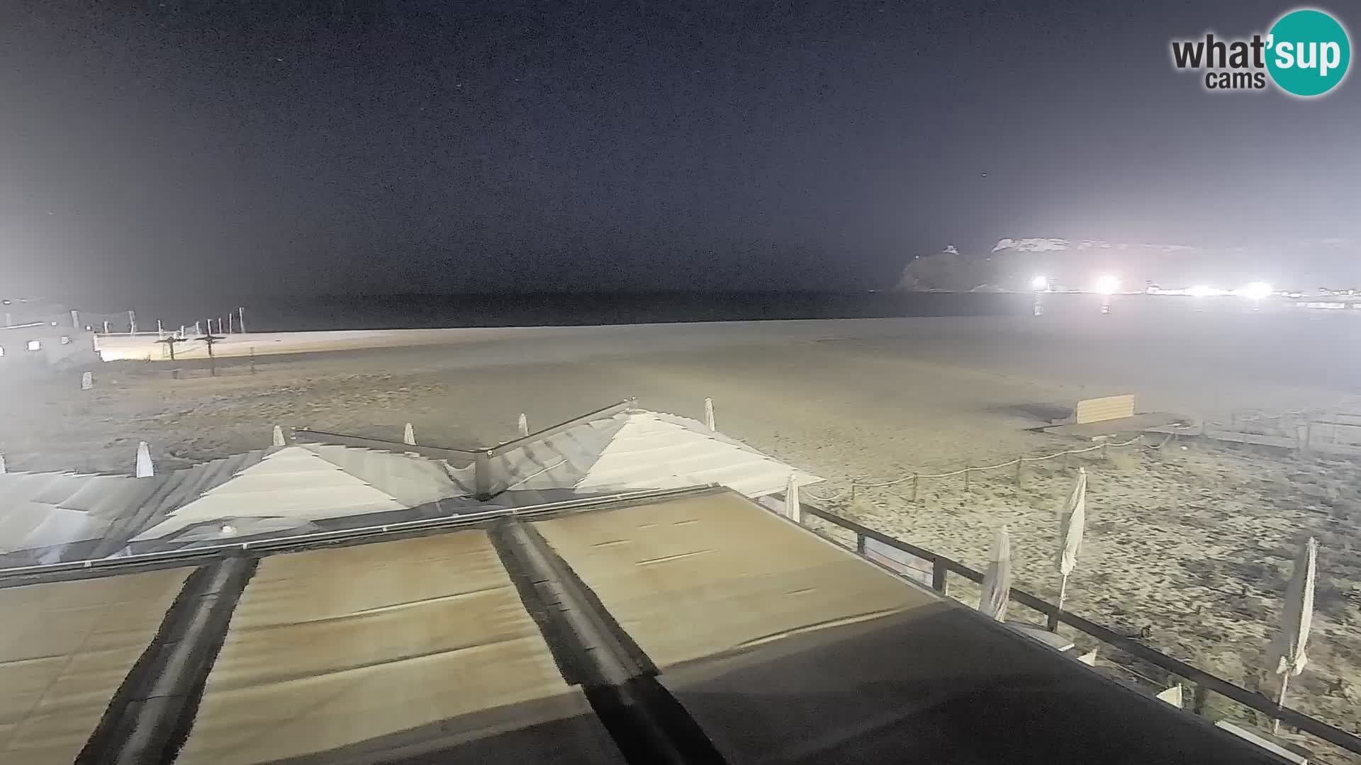Poetto beach webcam | Cagliari | Sardinija