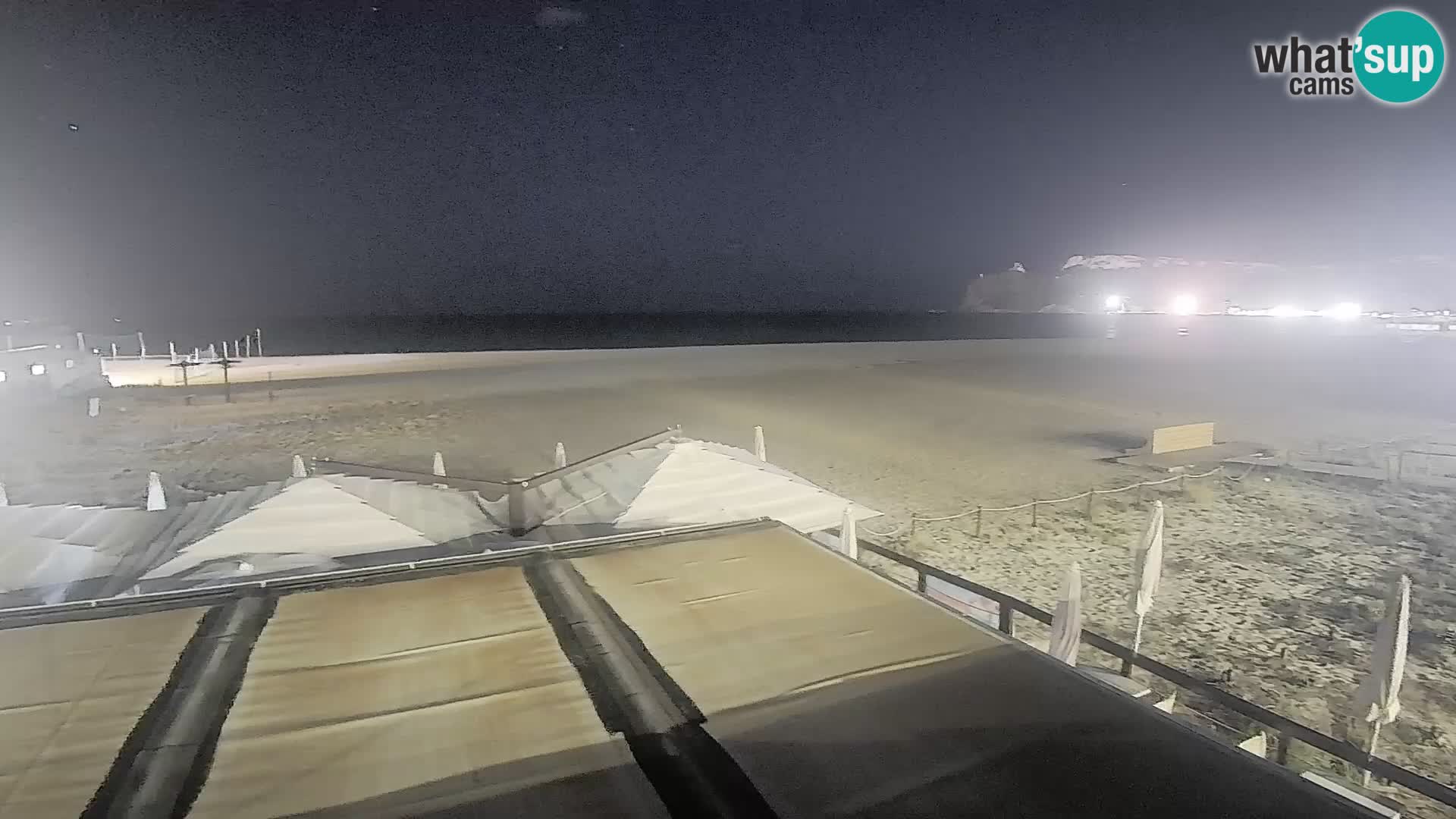 Poetto beach webcam | Cagliari | Sardinija
