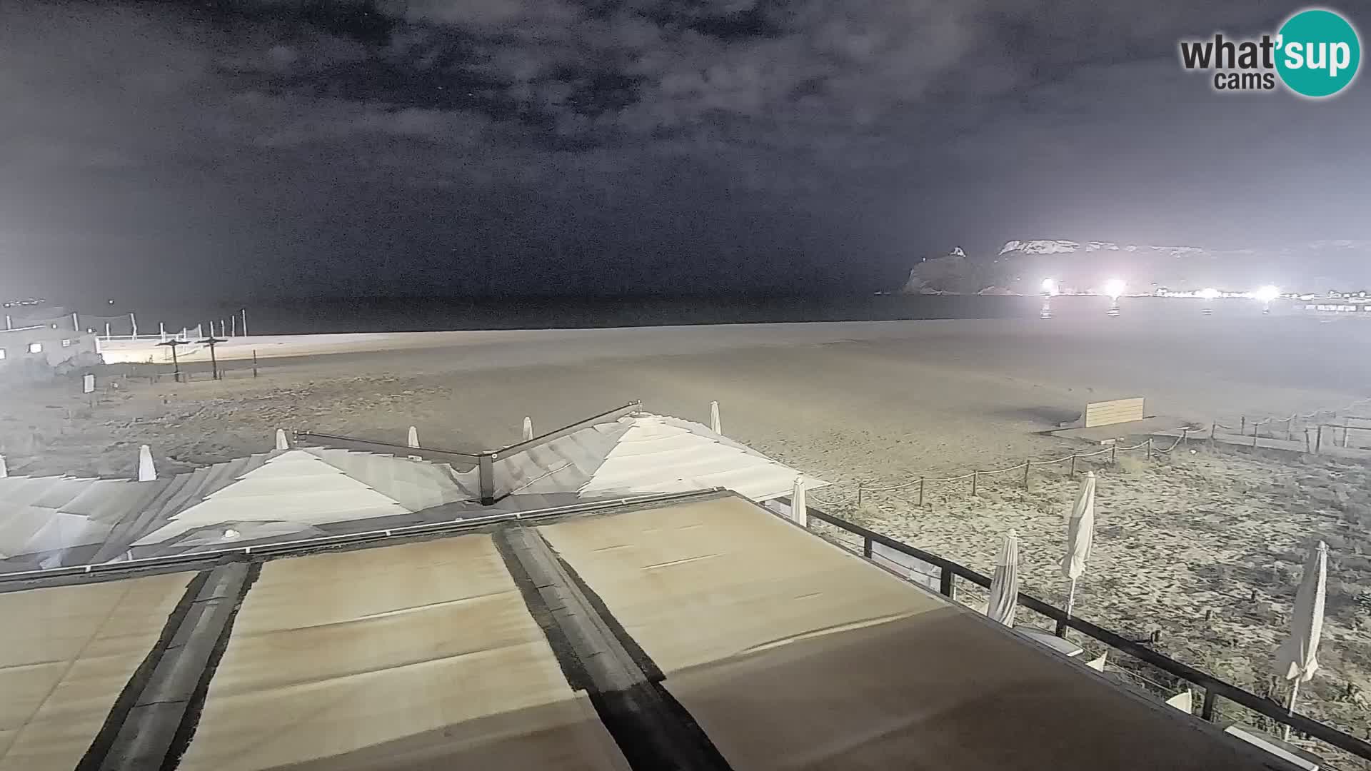 Webcam plage de Poetto | Cagliari | Sardaigne
