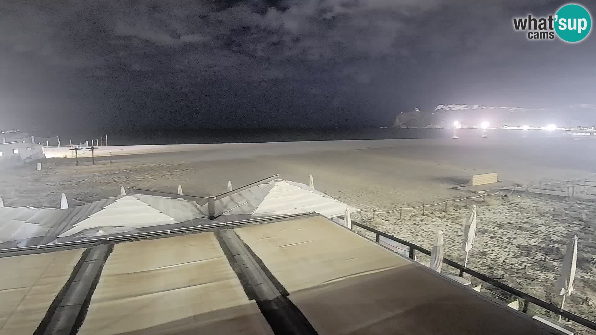 Webcam plage de Poetto | Cagliari | Sardaigne