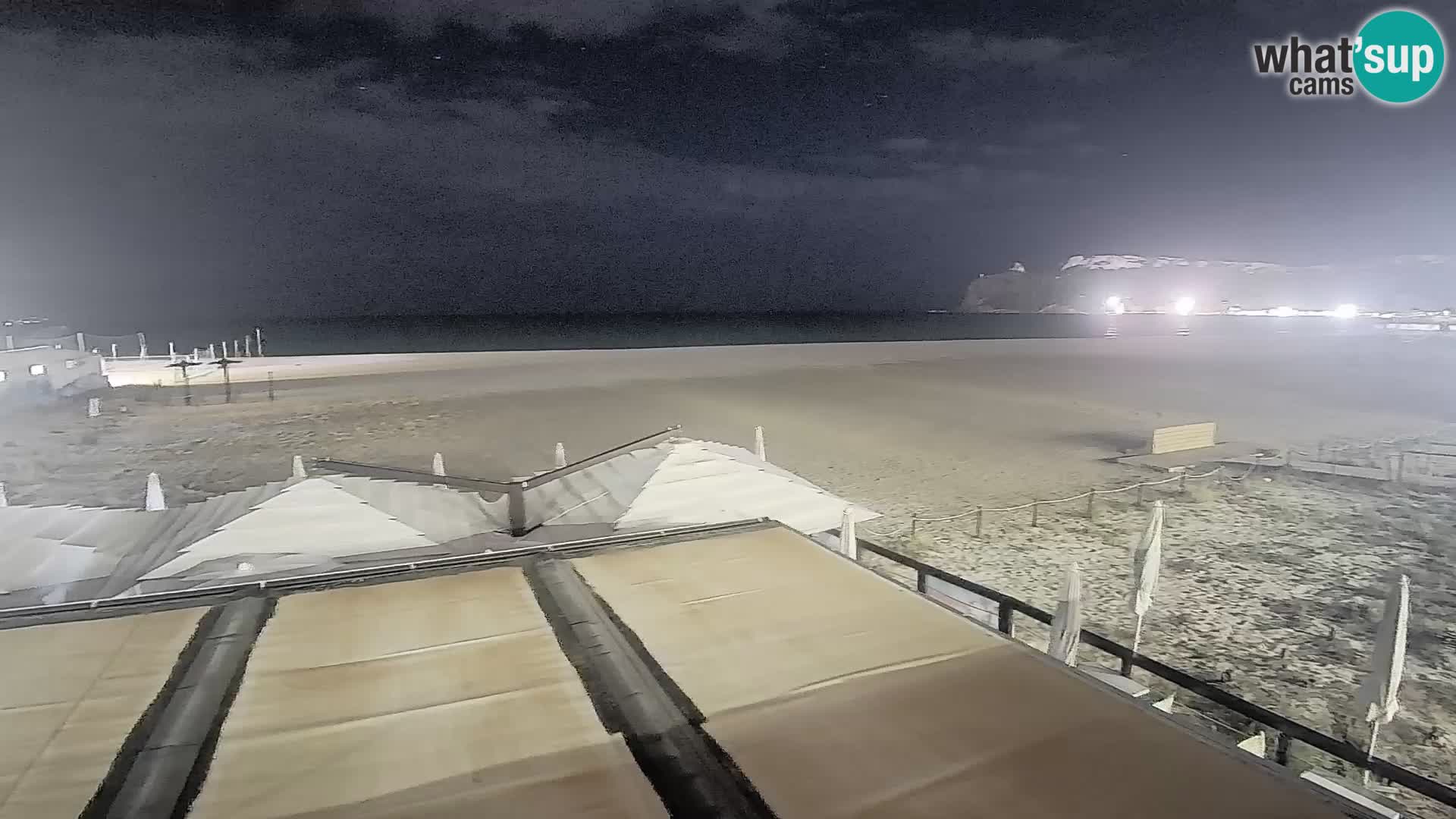 Poetto beach webcam | Cagliari | Sardinia