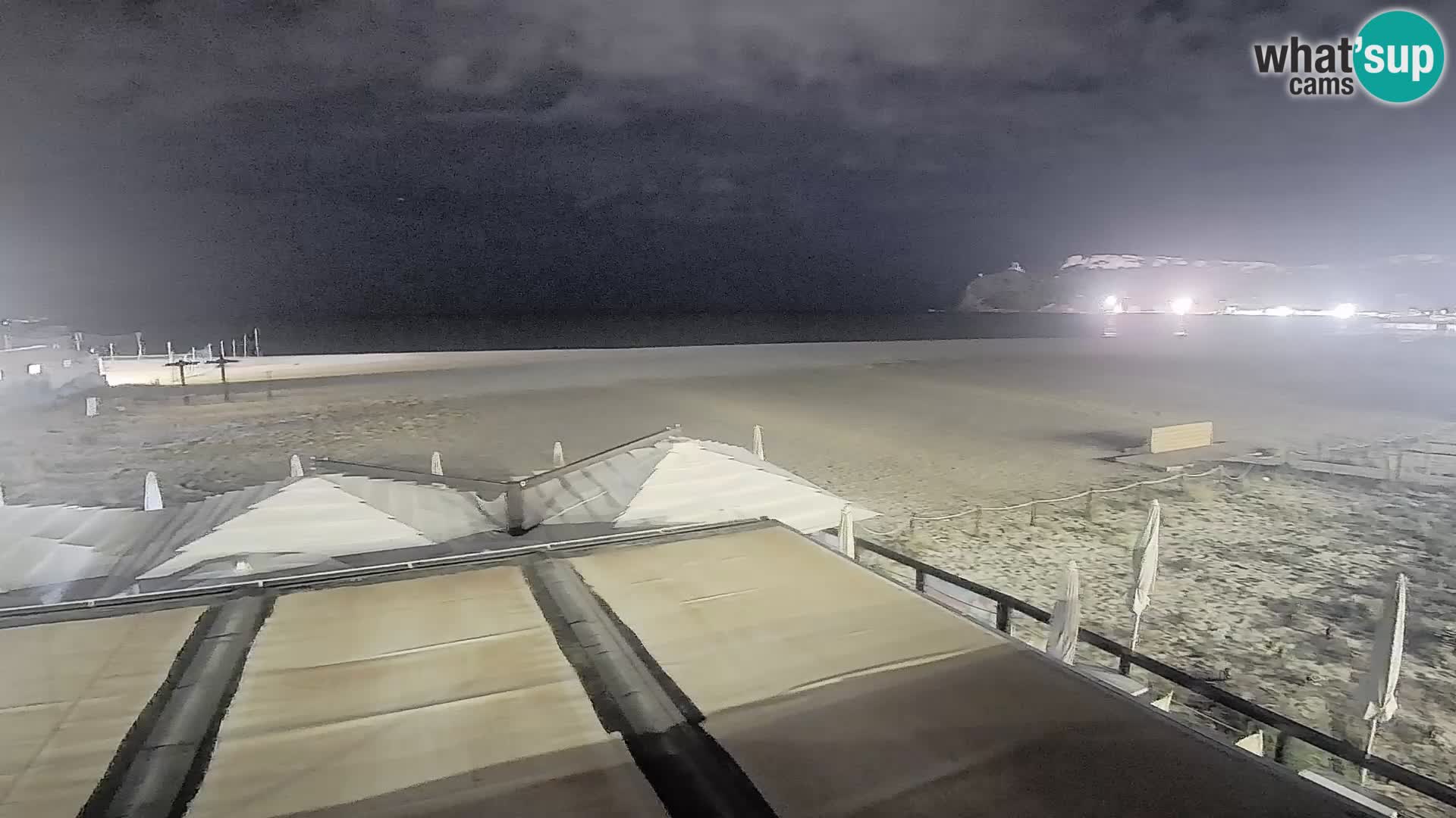 Poetto beach webcam | Cagliari | Sardinija