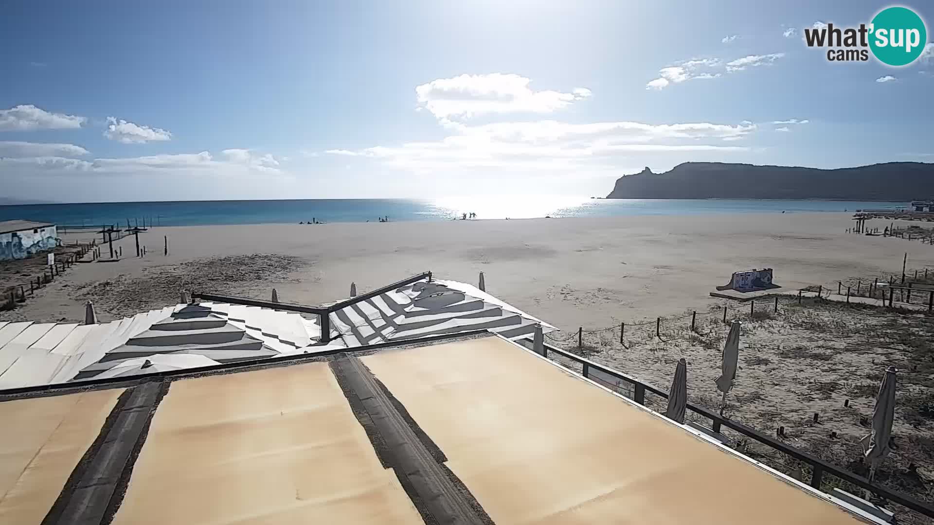 Webcam playa de Poetto | Cagliari | Cerdeña