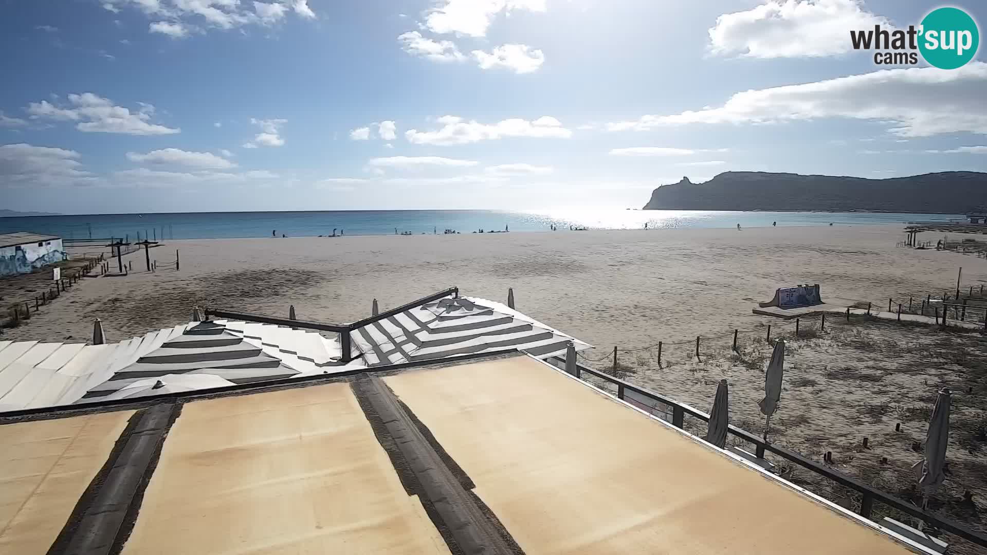 Webcam plage de Poetto | Cagliari | Sardaigne