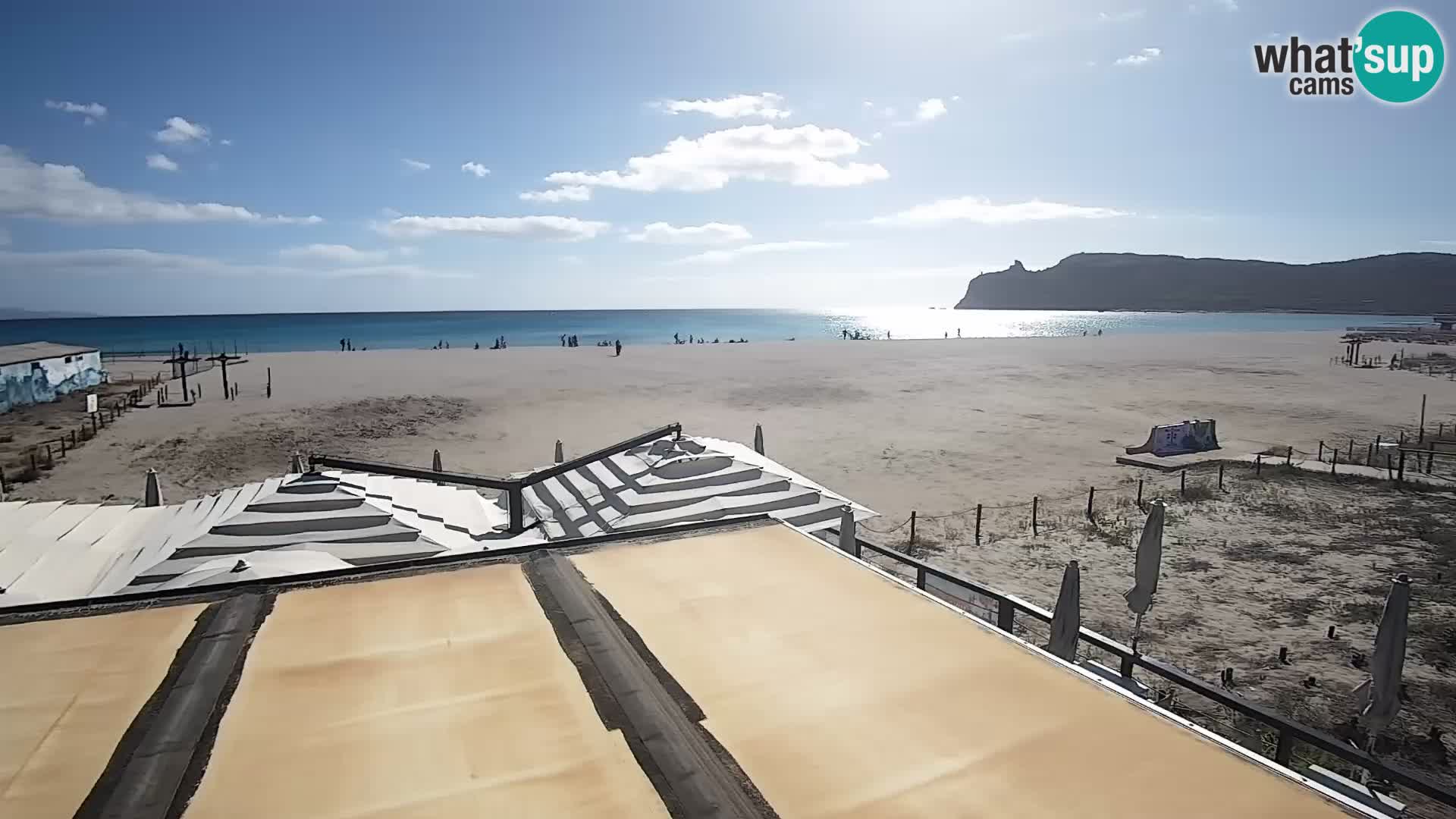 Poetto beach webcam | Cagliari | Sardinia