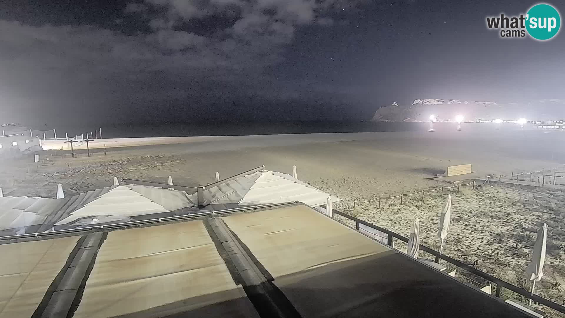 Webcam spiaggia del Poetto | Cagliari | Sardegna