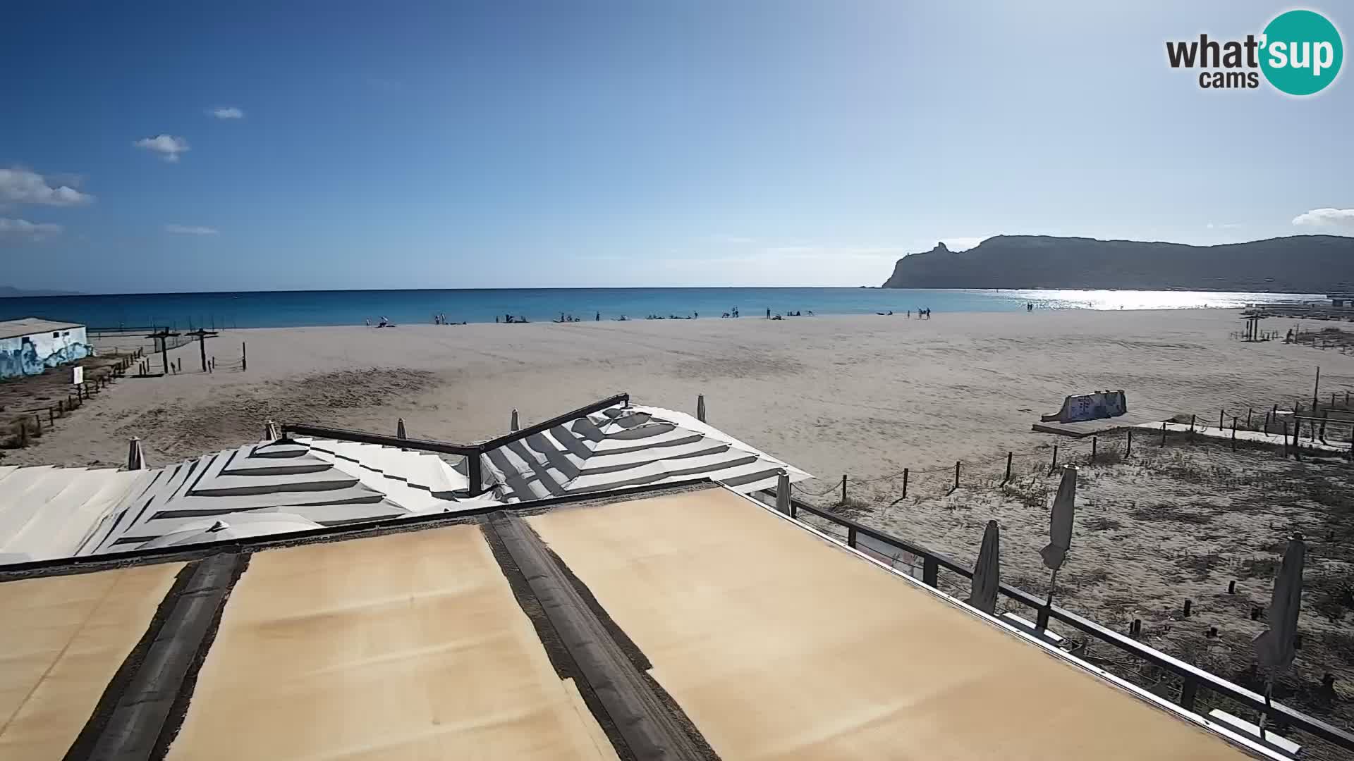 Poetto Strand Webcam | Cagliari | Sardinien