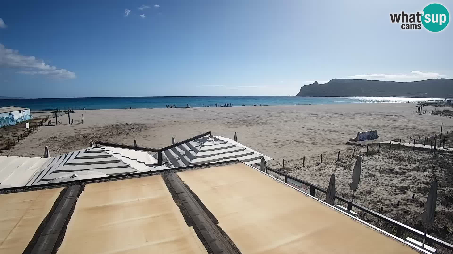 Webcam plage de Poetto | Cagliari | Sardaigne