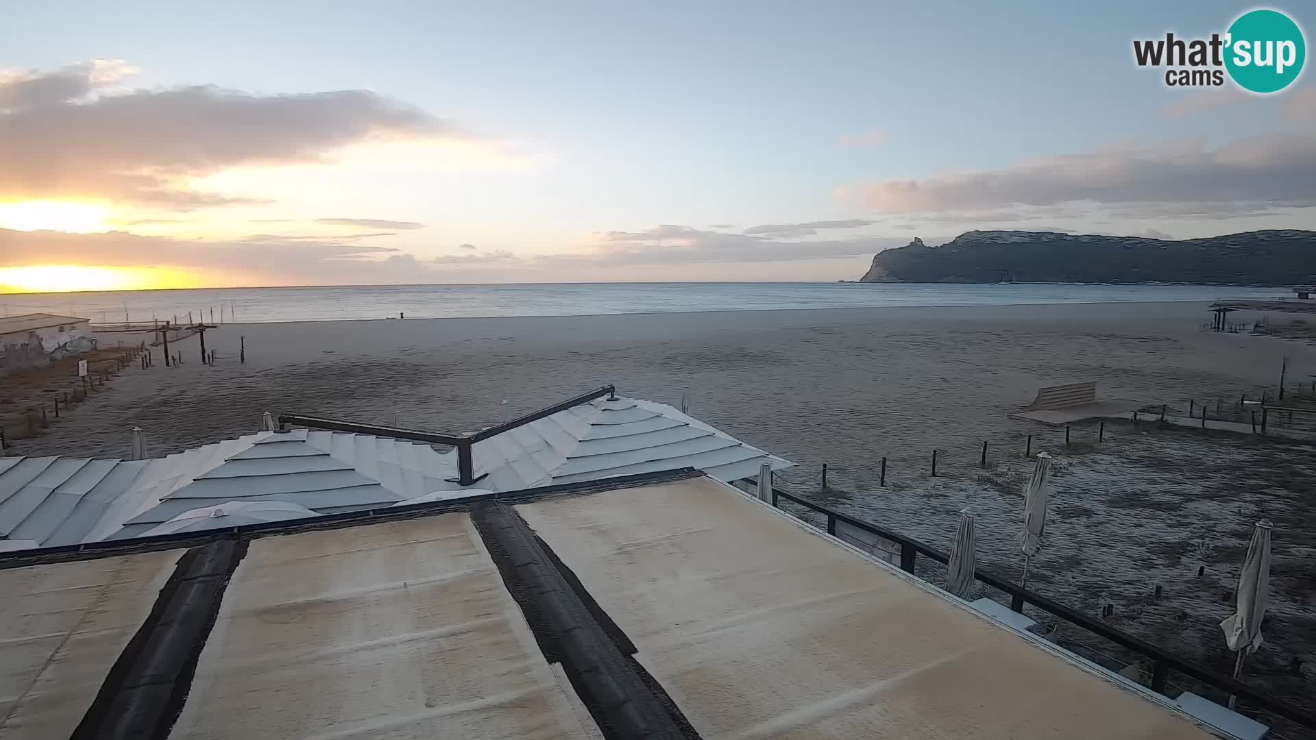 Poetto beach webcam | Cagliari | Sardinija