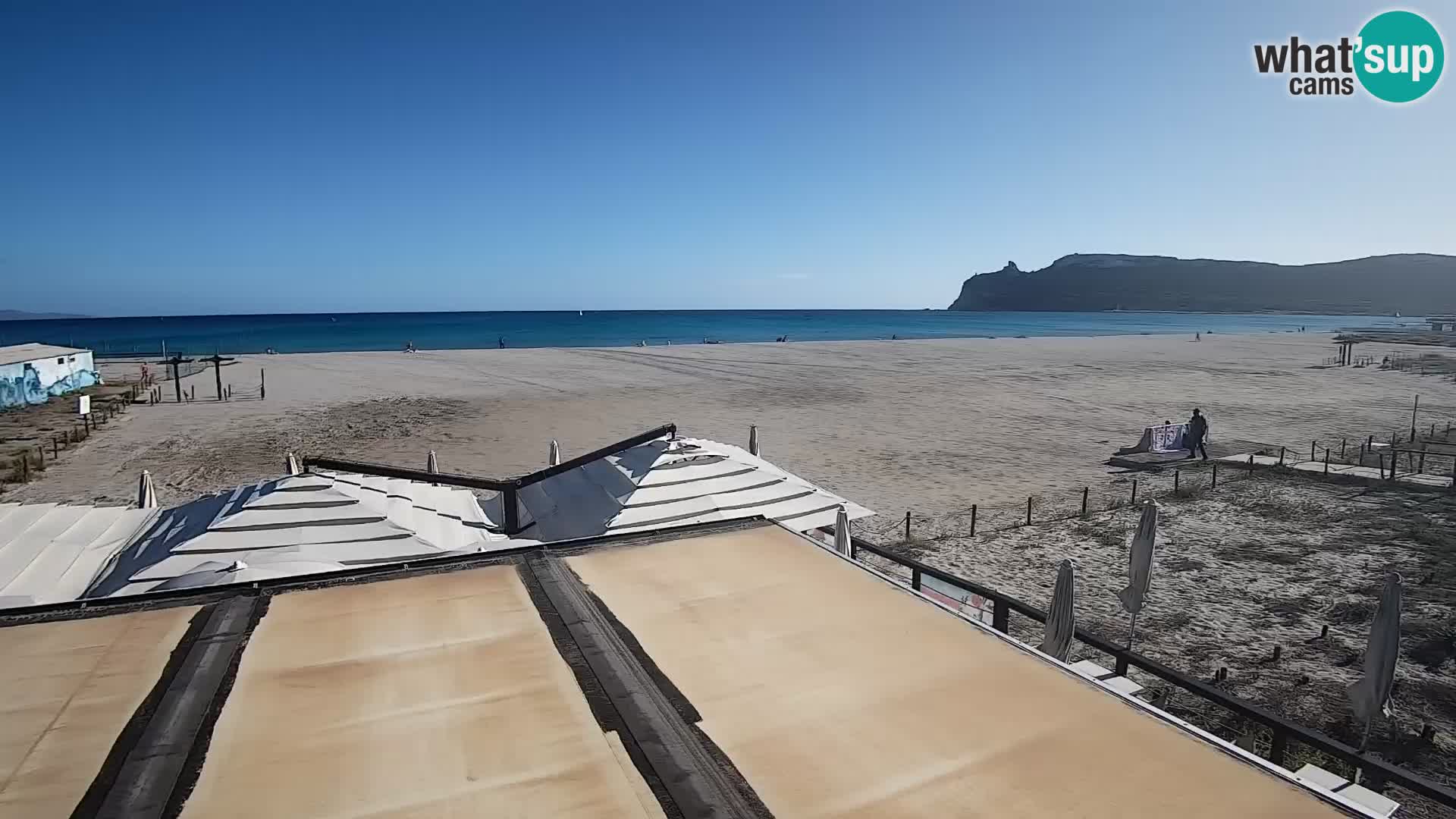 Poetto beach webcam | Cagliari | Sardinia