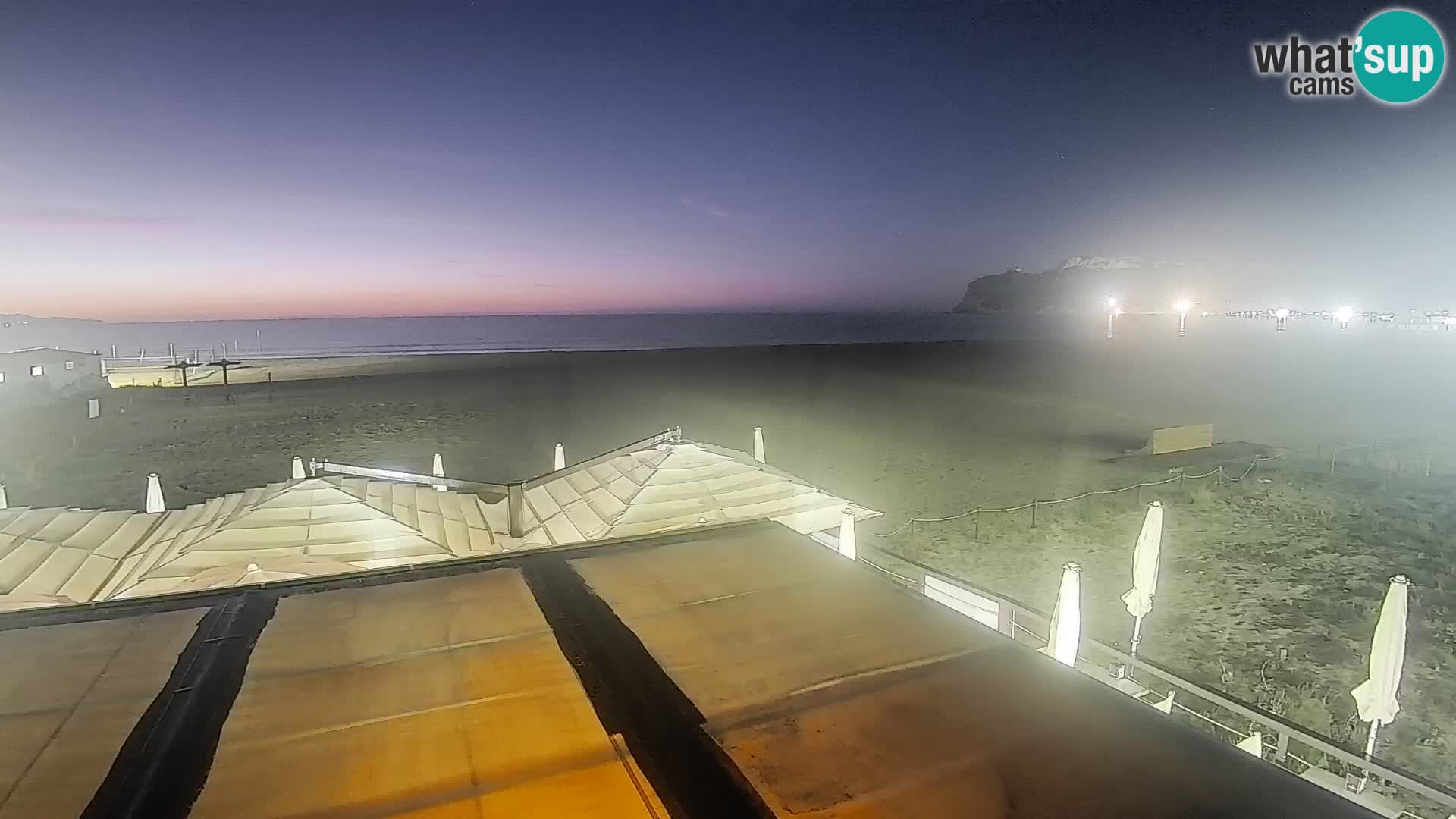 Poetto beach webcam | Cagliari | Sardinia