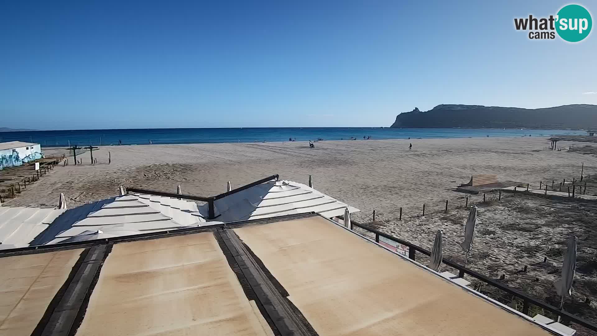 Webcam spiaggia del Poetto | Cagliari | Sardegna