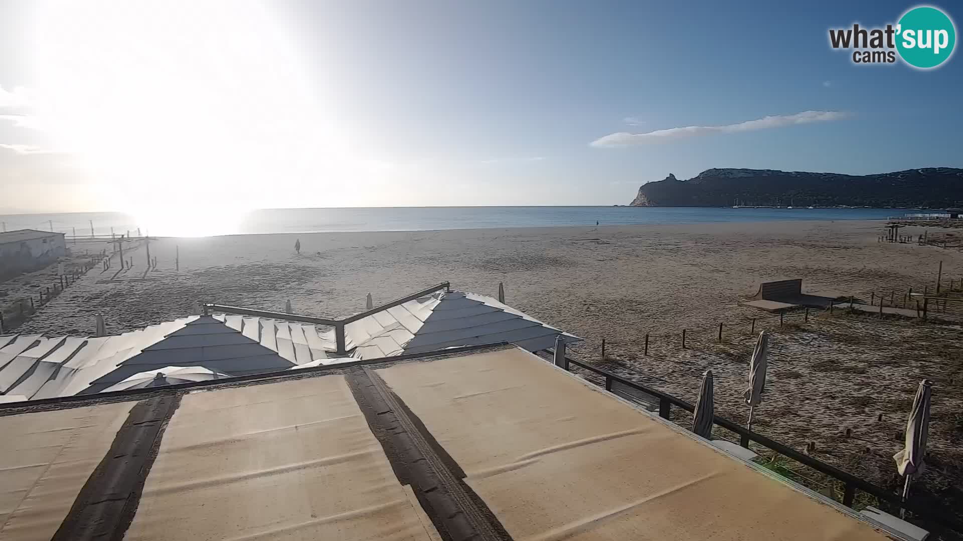 Poetto beach webcam | Cagliari | Sardinia