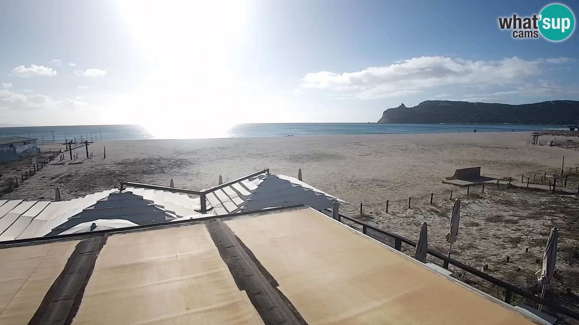 Poetto beach webcam | Cagliari | Sardinia