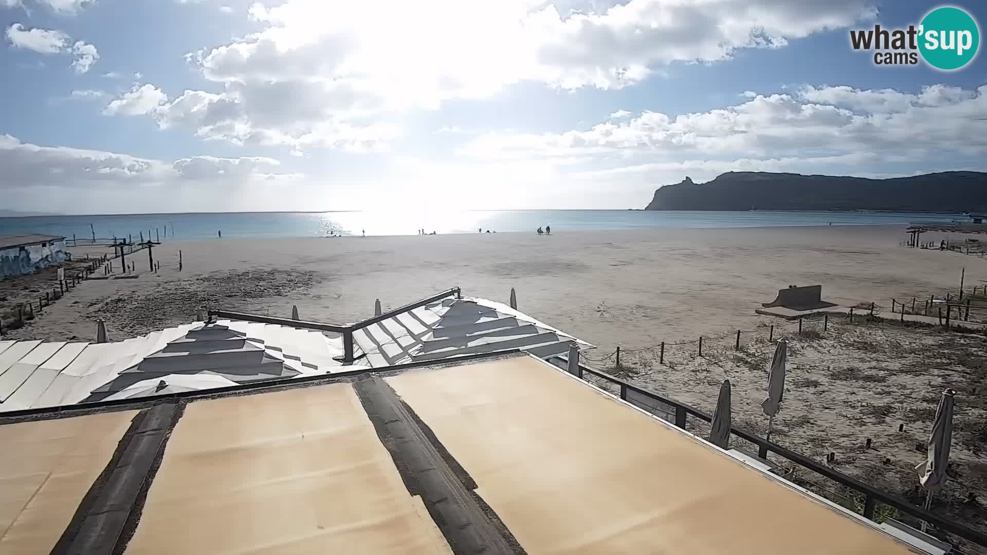 Webcam plage de Poetto | Cagliari | Sardaigne