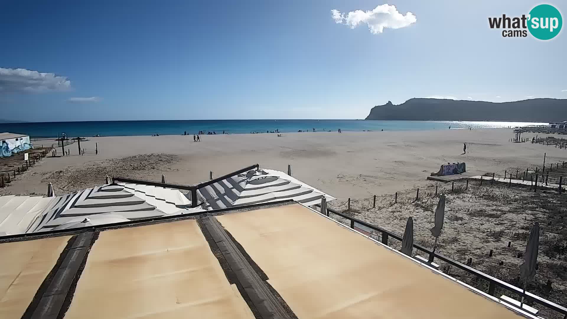 Poetto Strand Webcam | Cagliari | Sardinien