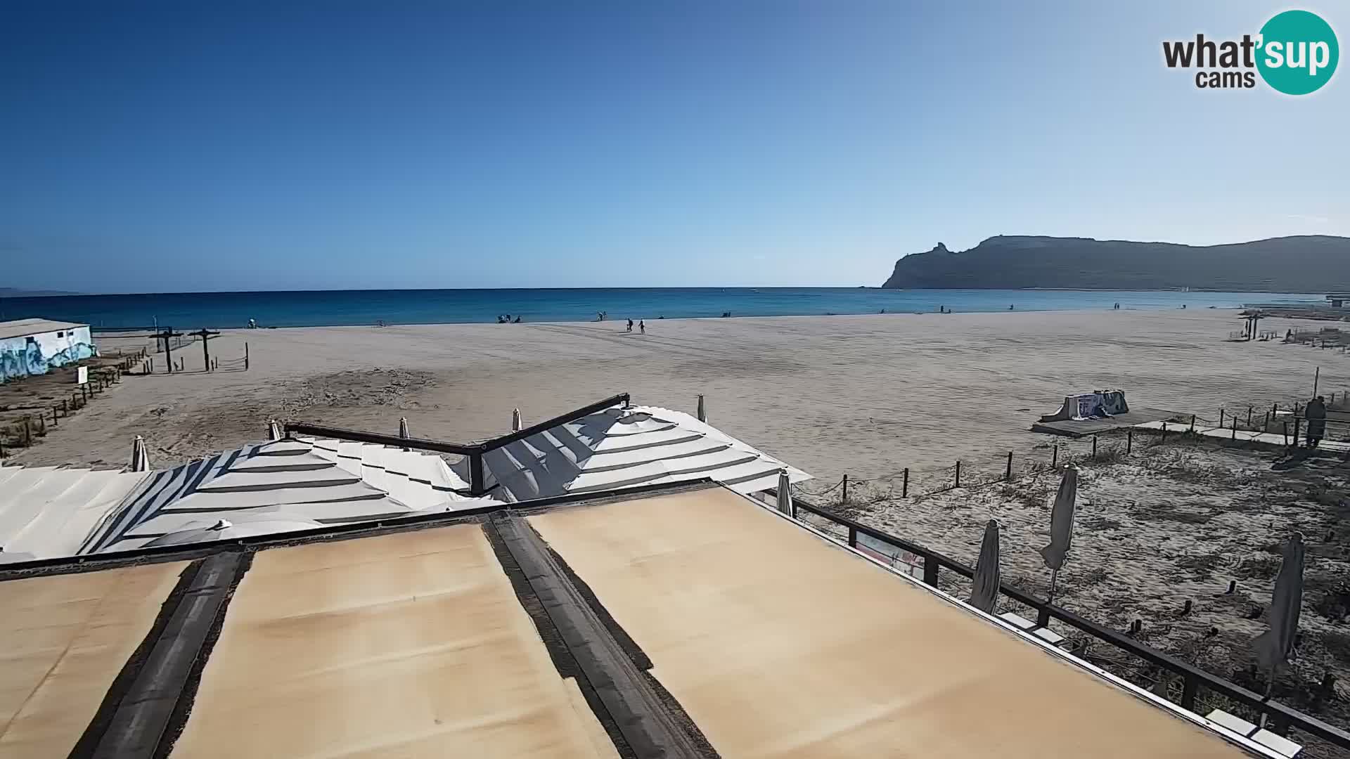 Webcam plage de Poetto | Cagliari | Sardaigne
