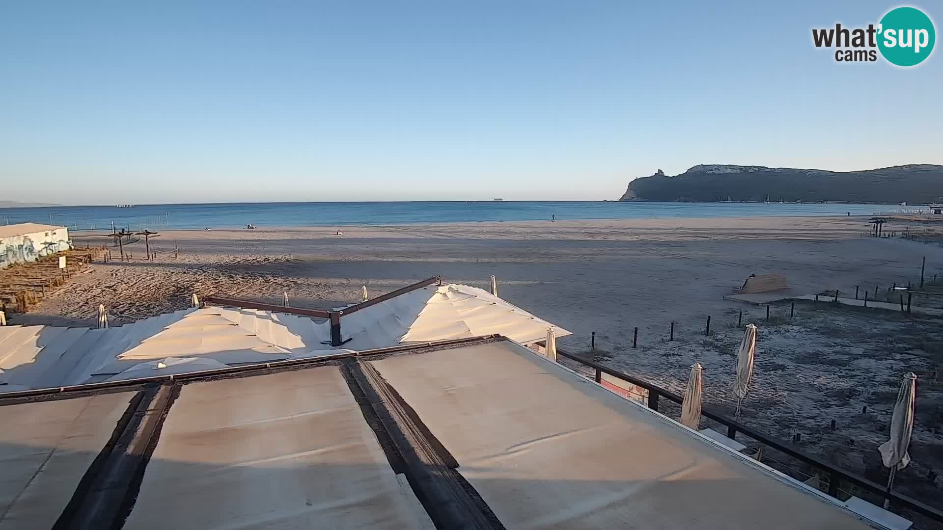Poetto beach webcam | Cagliari | Sardinia