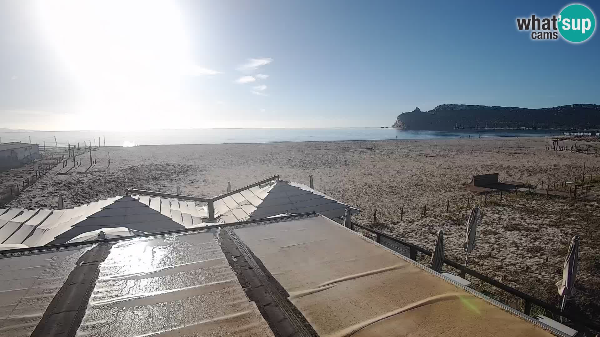 Poetto beach webcam | Cagliari | Sardinia