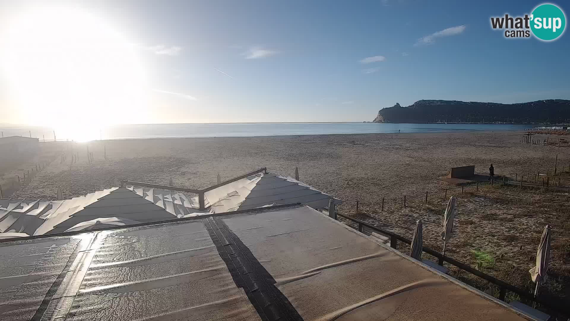 Poetto beach webcam | Cagliari | Sardinia