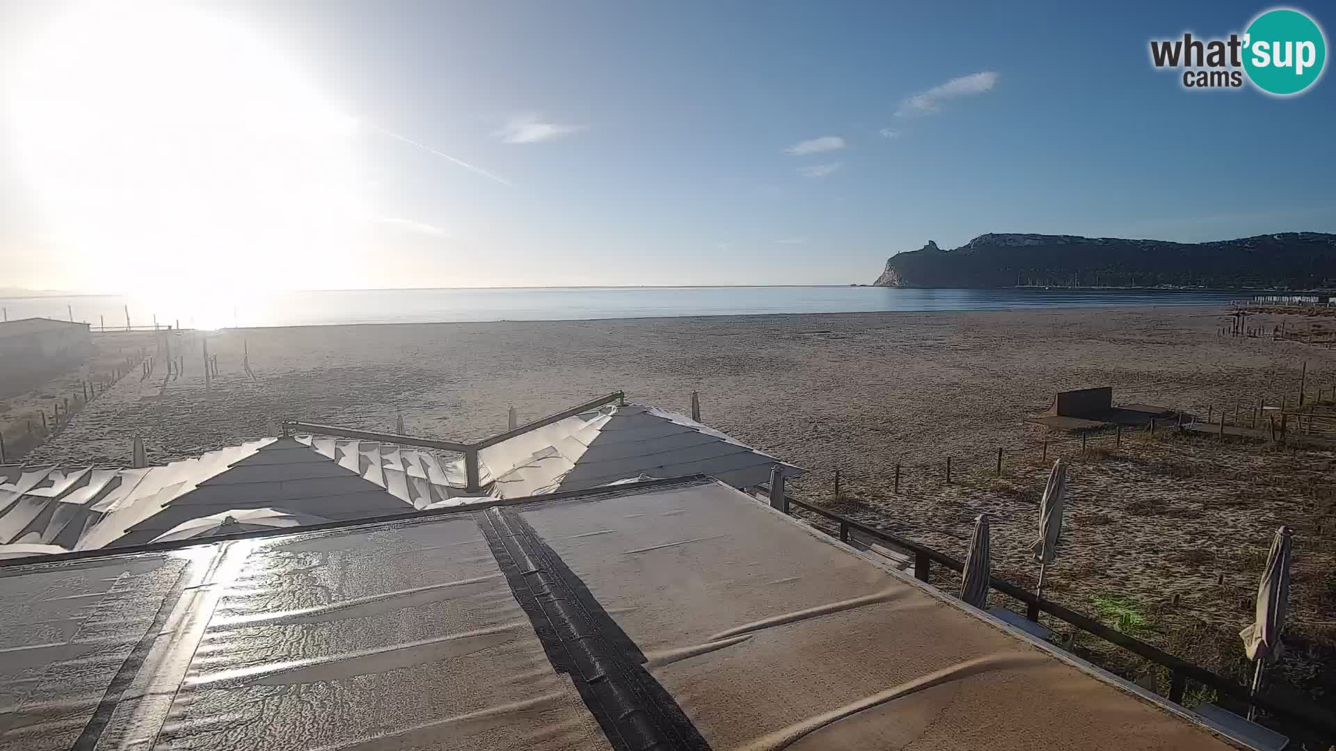 Webcam spiaggia del Poetto | Cagliari | Sardegna