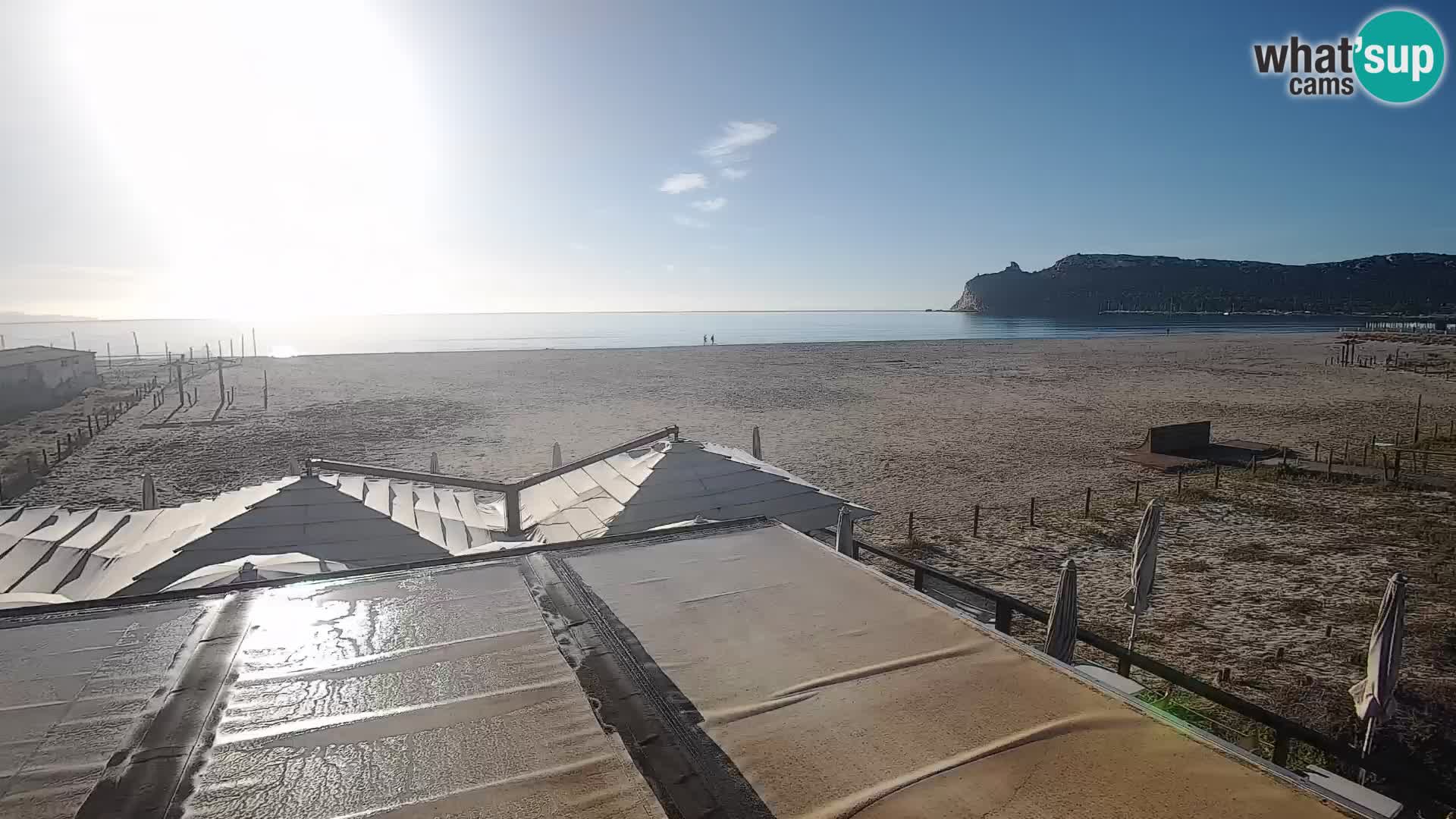 Webcam plage de Poetto | Cagliari | Sardaigne