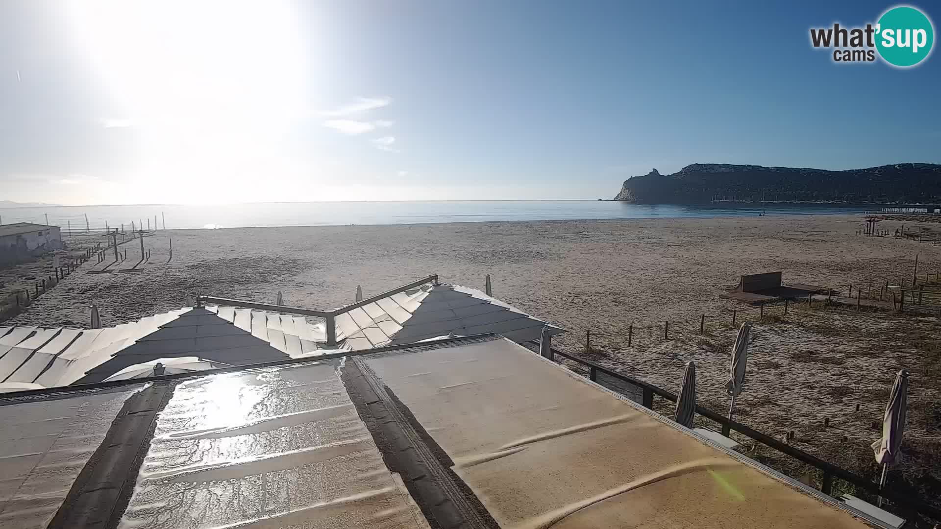 Poetto beach webcam | Cagliari | Sardinia