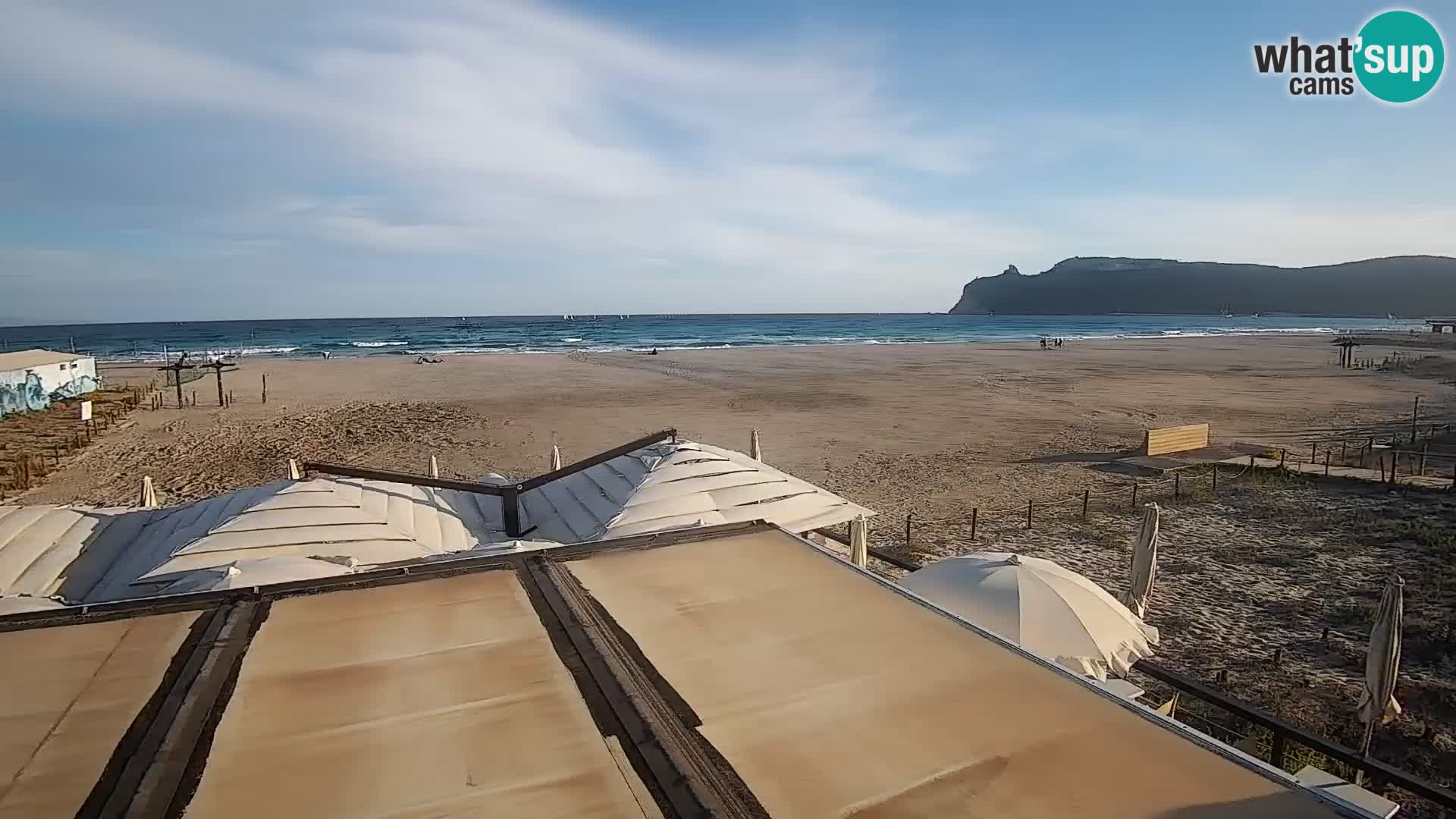 Poetto beach webcam | Cagliari | Sardinia