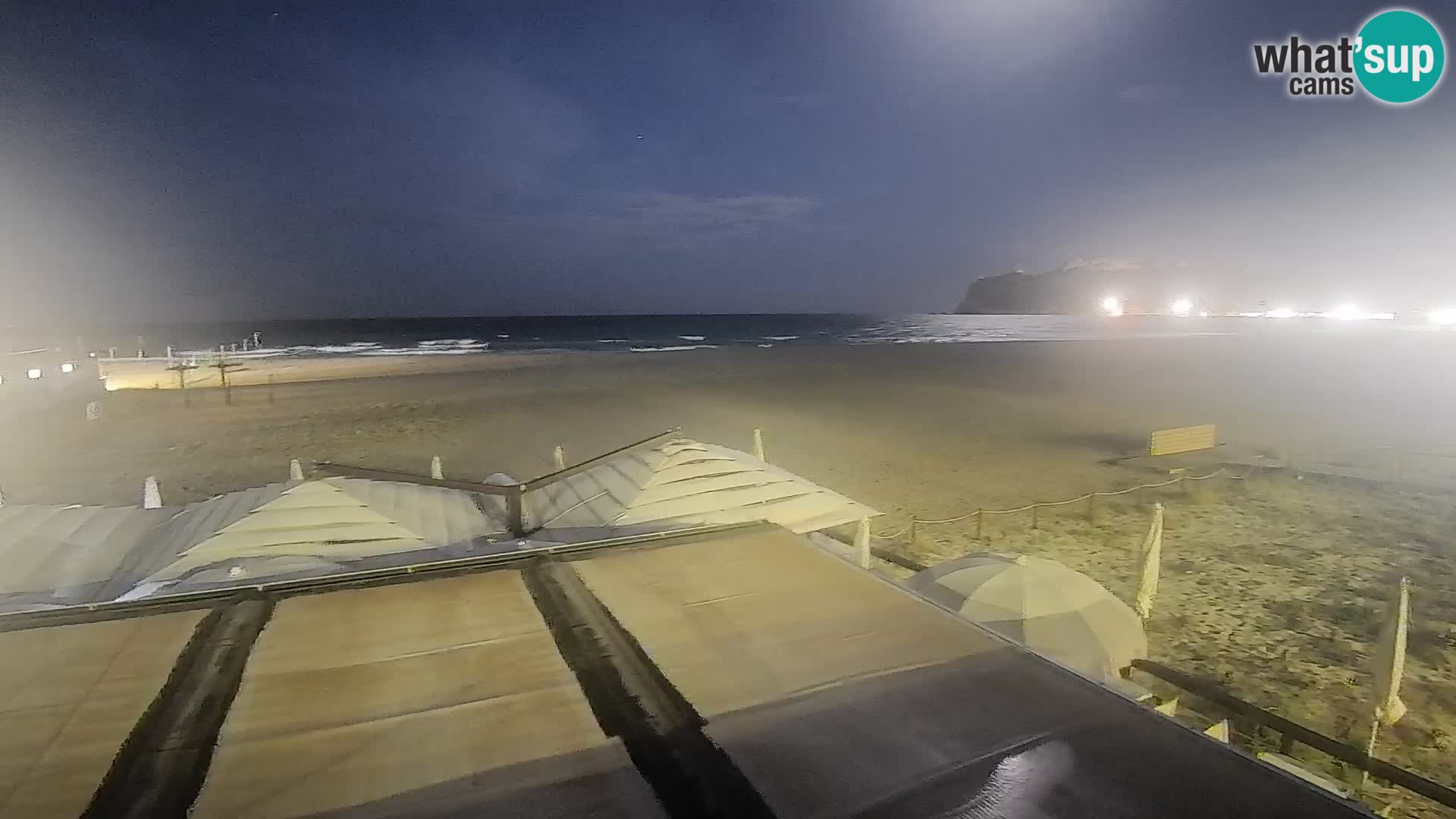 Poetto beach webcam | Cagliari | Sardinija