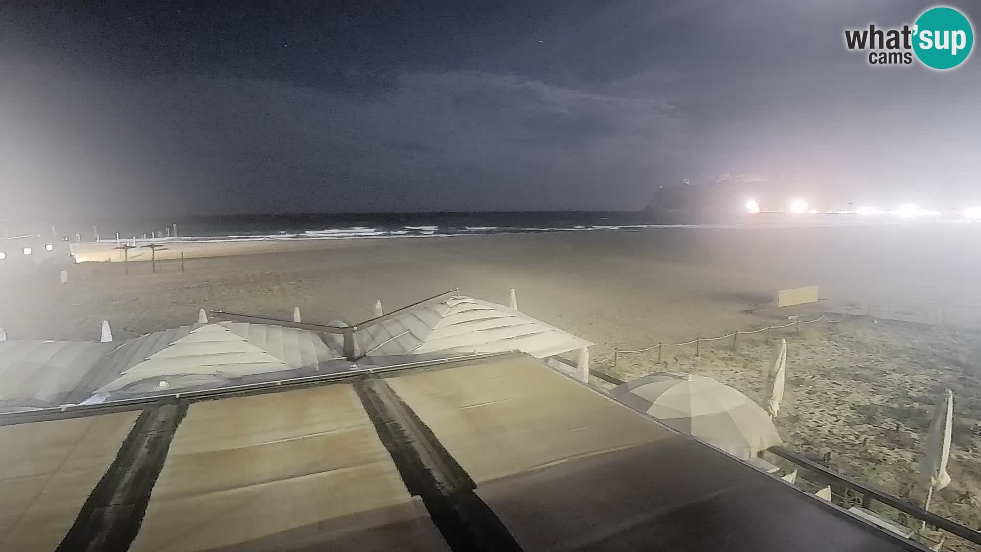 Poetto beach webcam | Cagliari | Sardinija