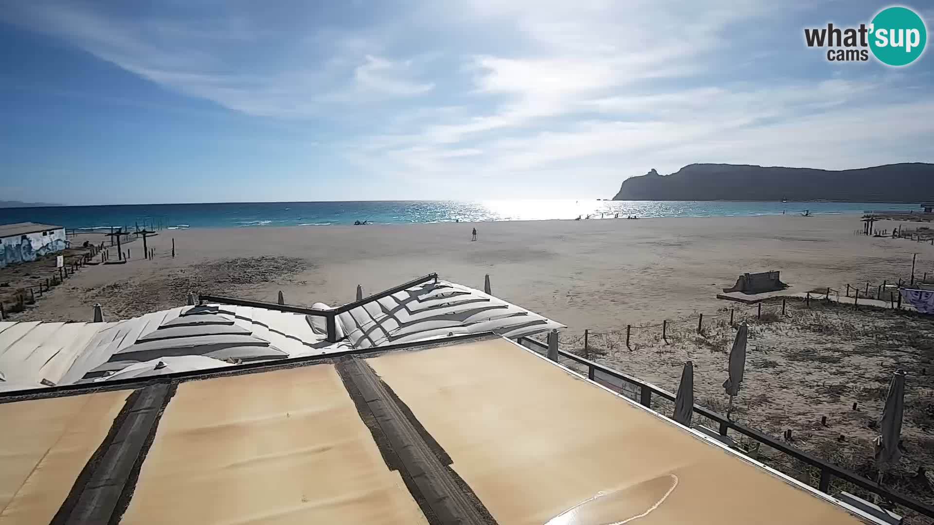 Poetto Strand Webcam | Cagliari | Sardinien