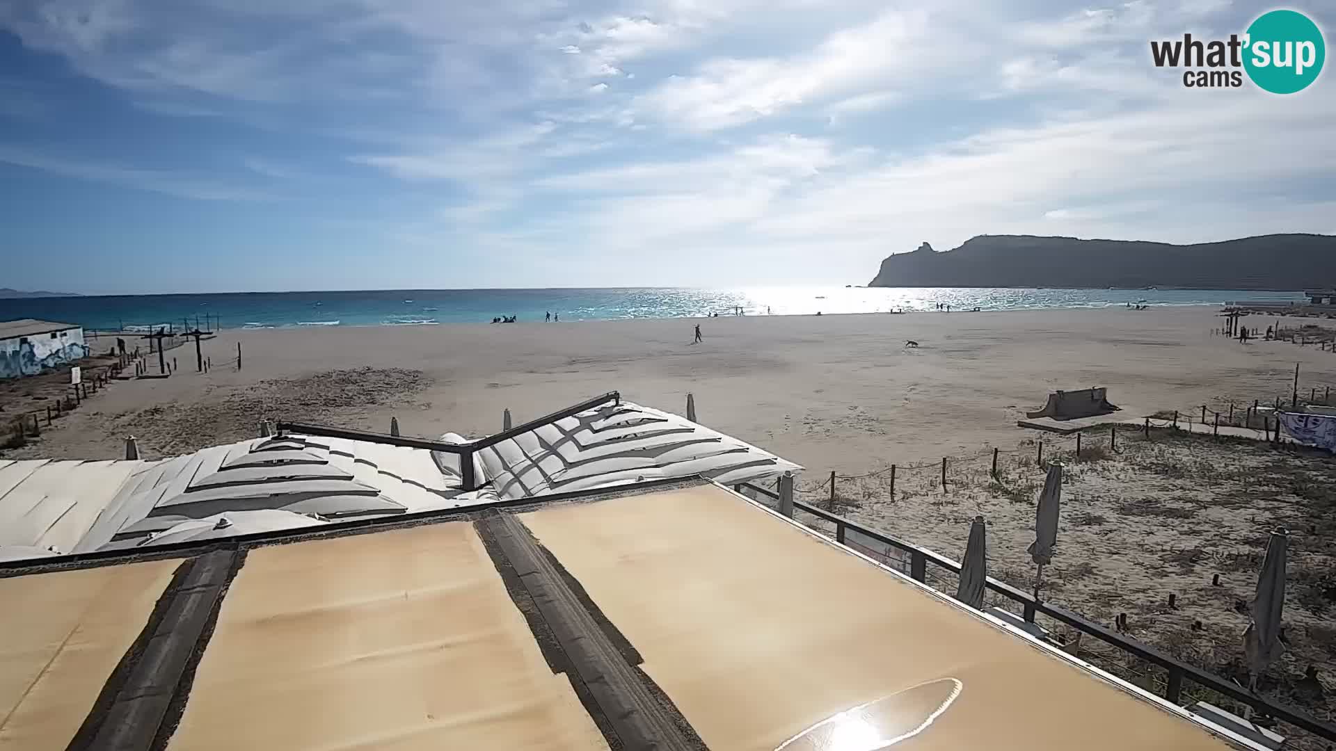 Poetto Strand Webcam | Cagliari | Sardinien