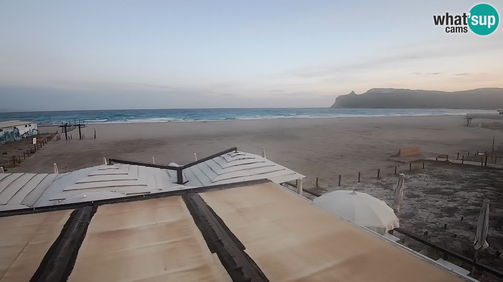 Poetto beach webcam | Cagliari | Sardinija