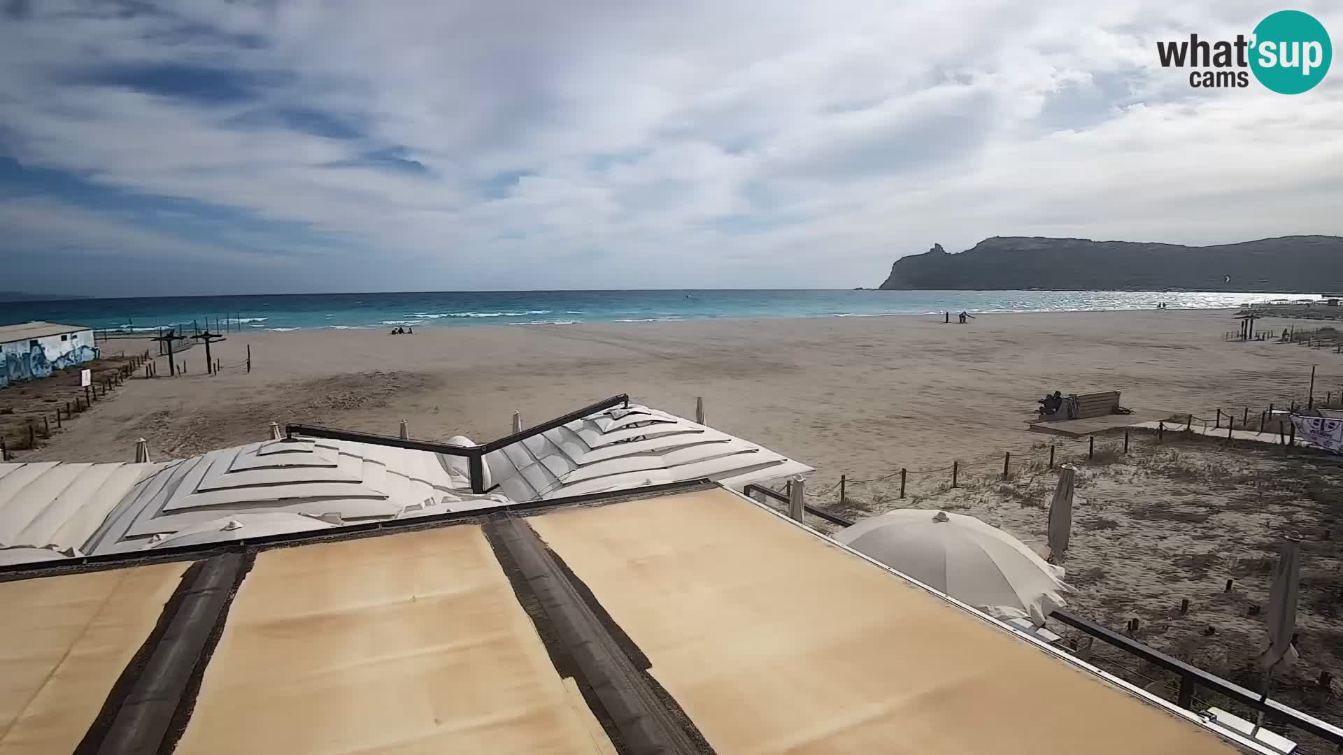 Poetto beach webcam | Cagliari | Sardinija